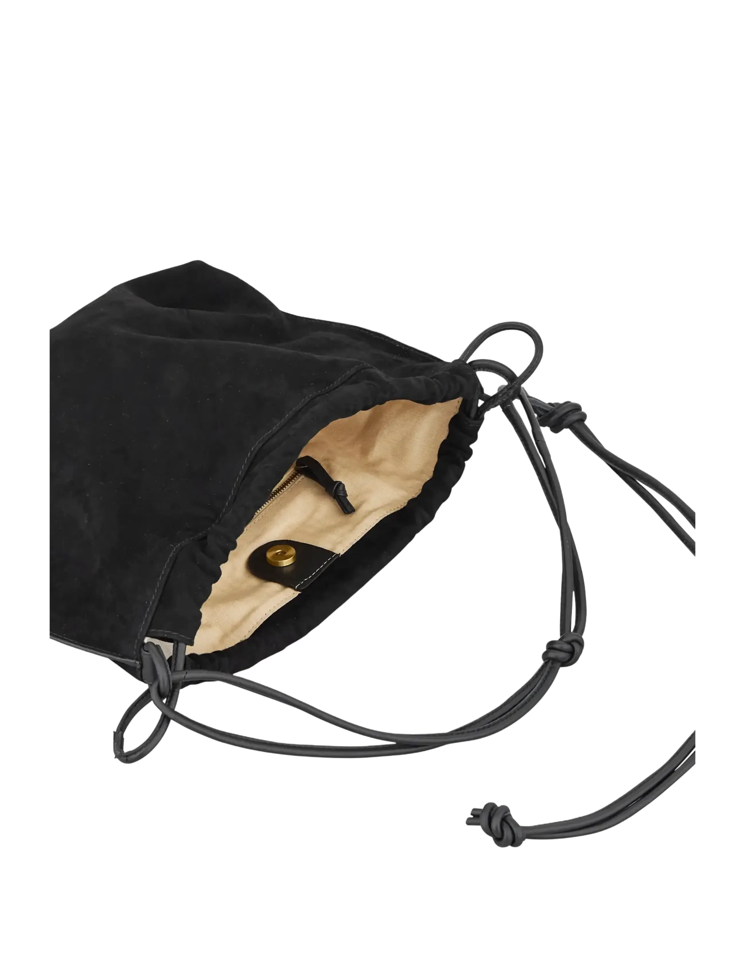 Becksöndergaard - Suede Giana Bag - henkeltaschen - black - 2