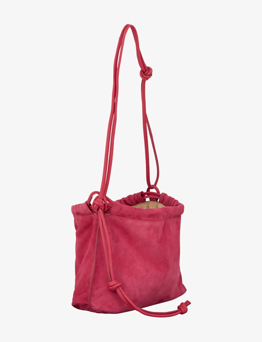Becksöndergaard - Suede Giana Bag - speciella tillfällen - carmine pink - 2