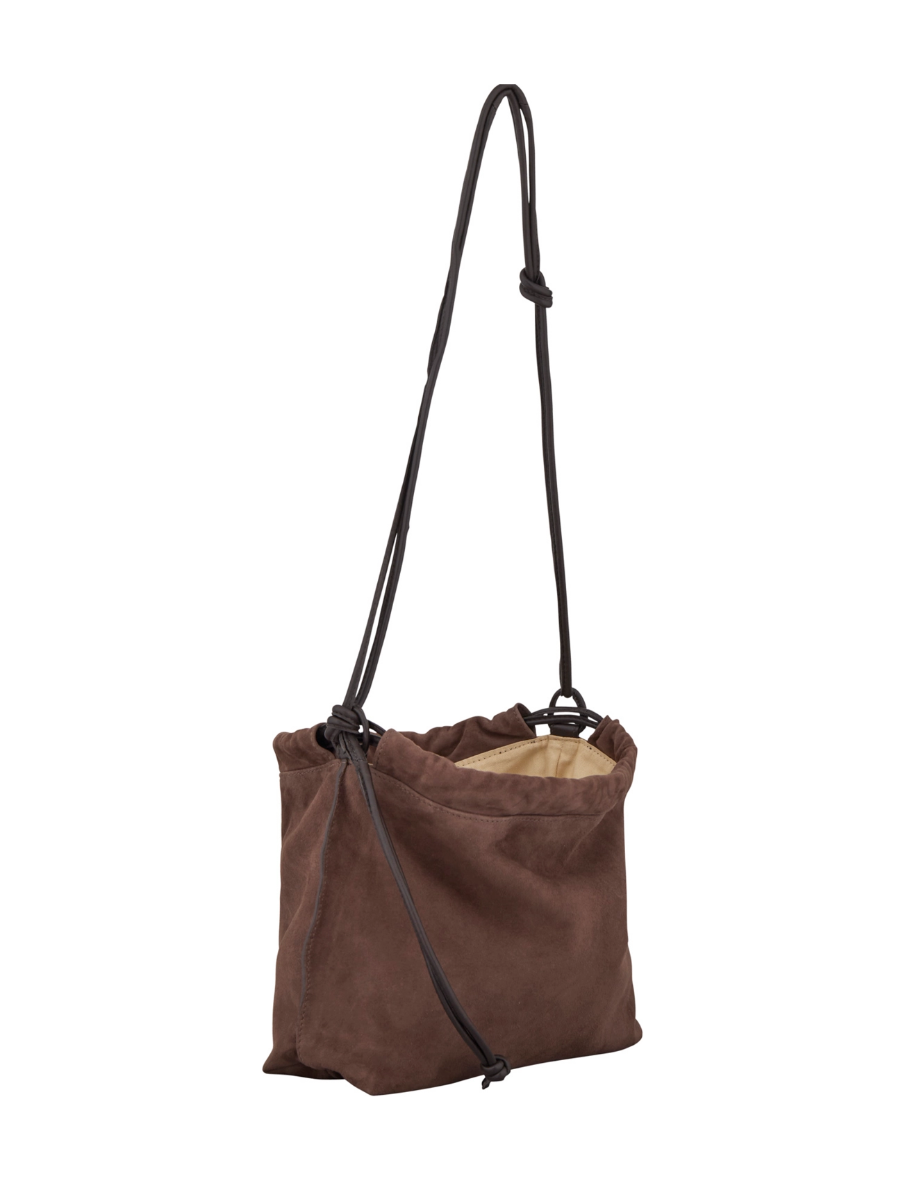 Becksöndergaard - Suede Giana Bag - henkeltaschen - hot fudge brown - 2