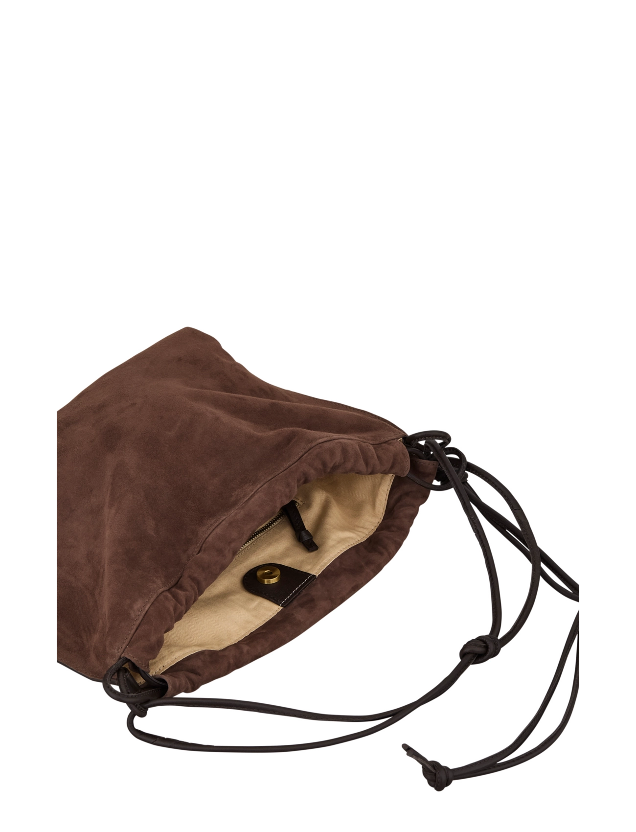Becksöndergaard - Suede Giana Bag - henkeltaschen - hot fudge brown - 3