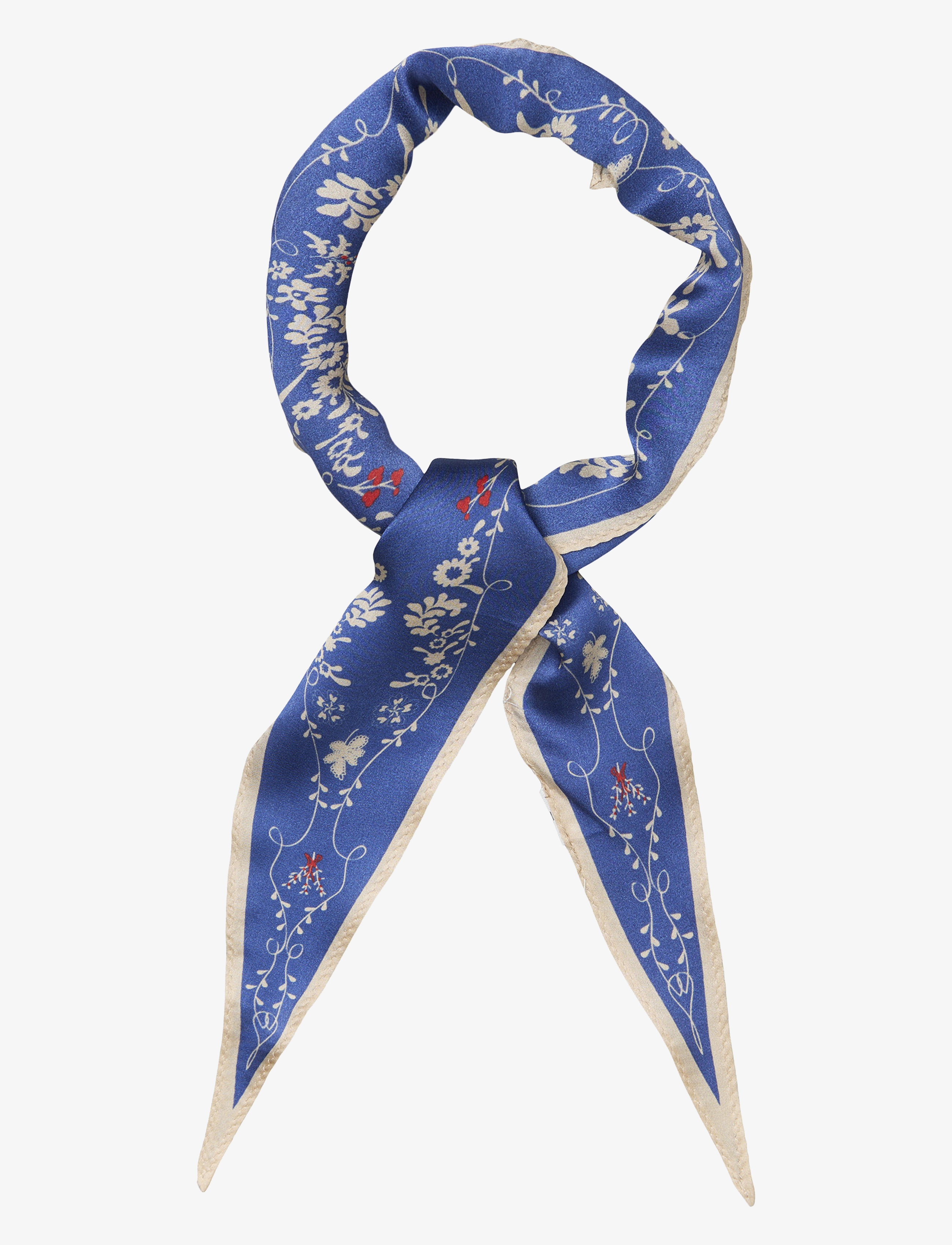 Becksöndergaard Myrtle Diamond Scarf - Accessoires - BLEACHED DENIM / blue