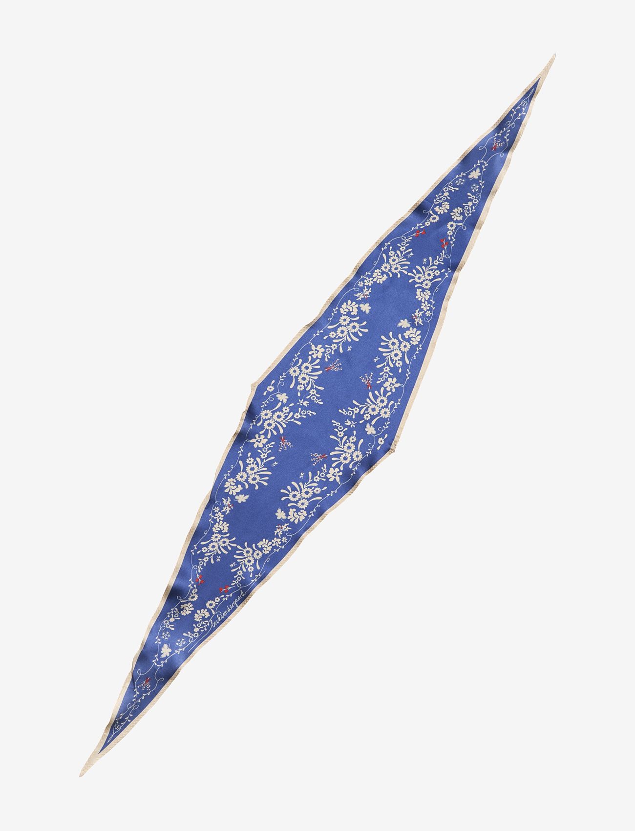 Becksöndergaard - Myrtle Diamond Scarf - bleached denim - 1