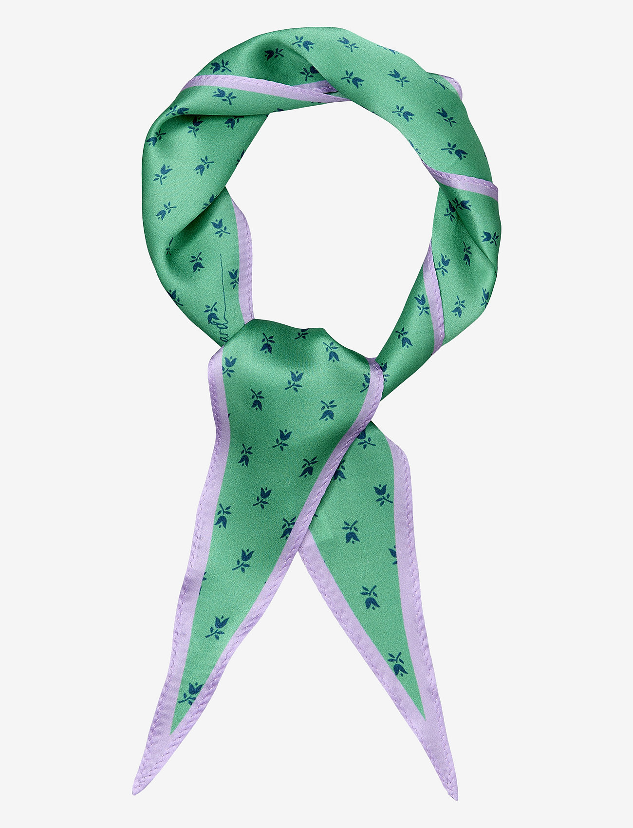 Becksöndergaard - Theodora Diamond Scarf - lightweight scarves - ming green - 0