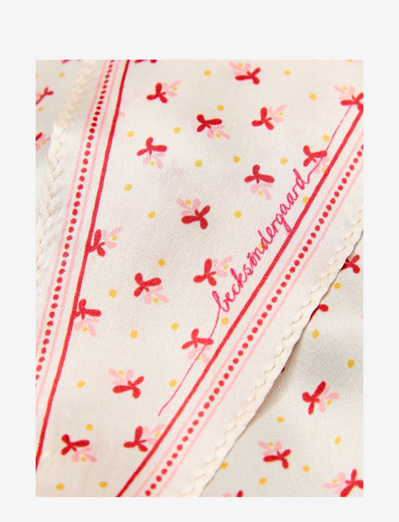 Becksöndergaard - Halia Diamond Scarf - sjalar - pink icing - 2