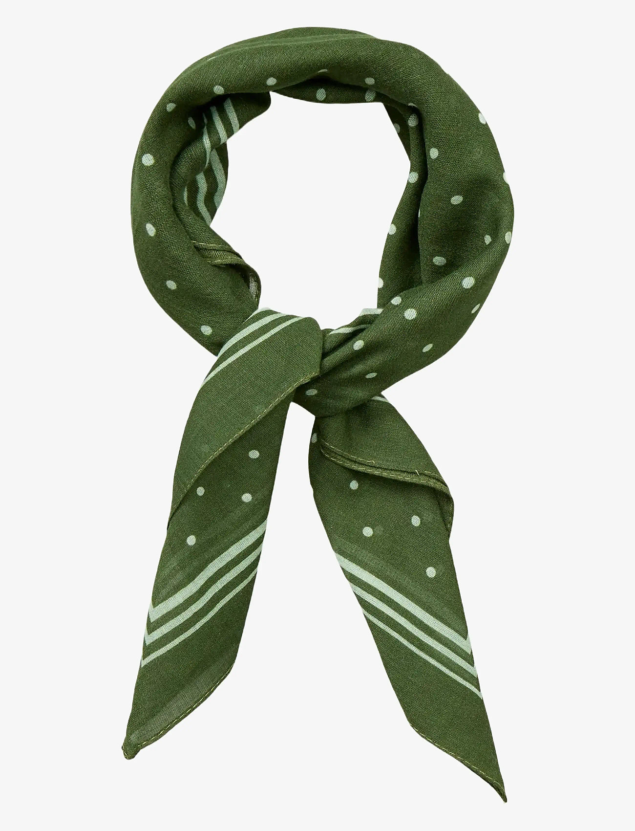 Becksöndergaard - Devi Cotta Scarf - modetrends - kombu green - 0