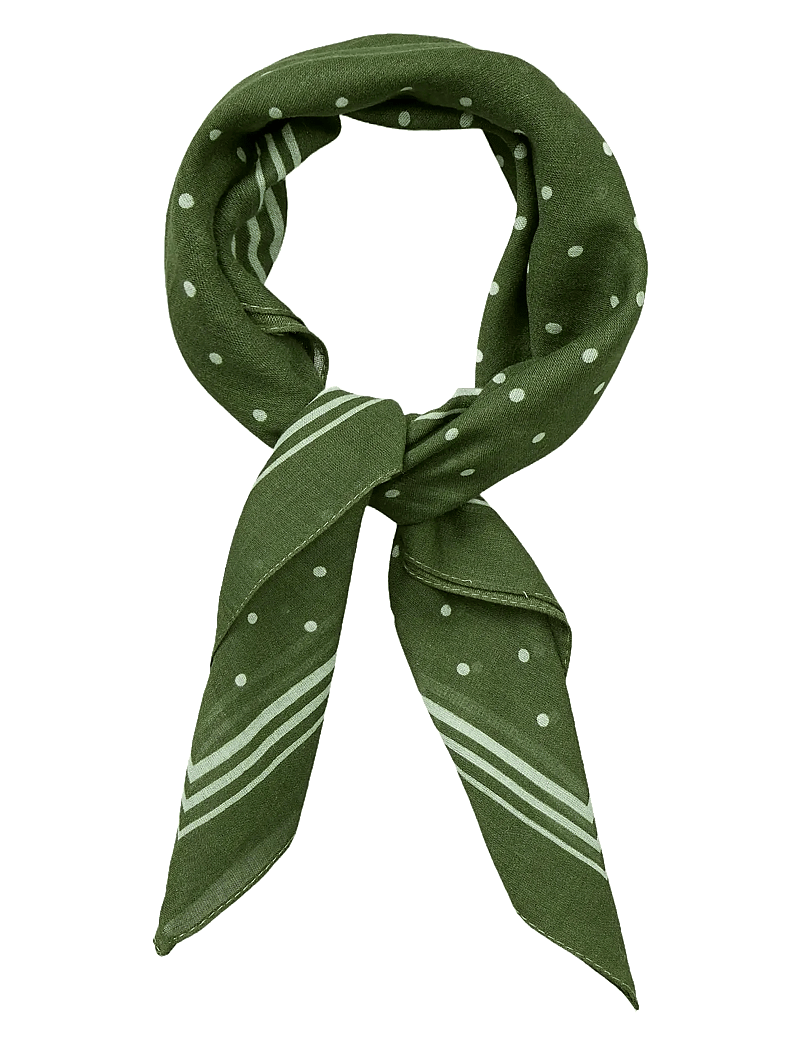 Becksöndergaard - Devi Cotta Scarf - modetrends - kombu green - 0