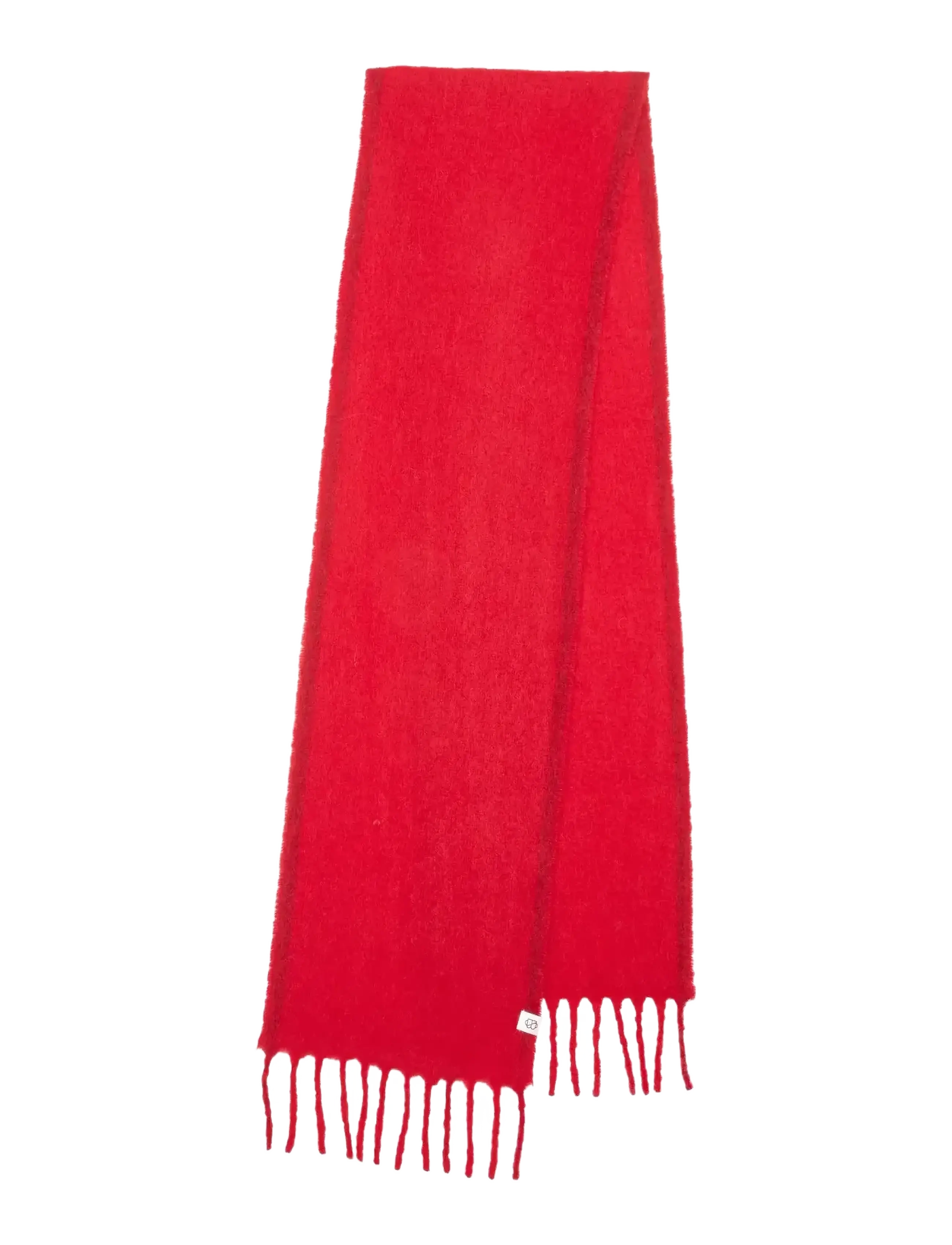 BECKSÖNDERGAARD Solid Yuta Schal Rot - One Size - Damen