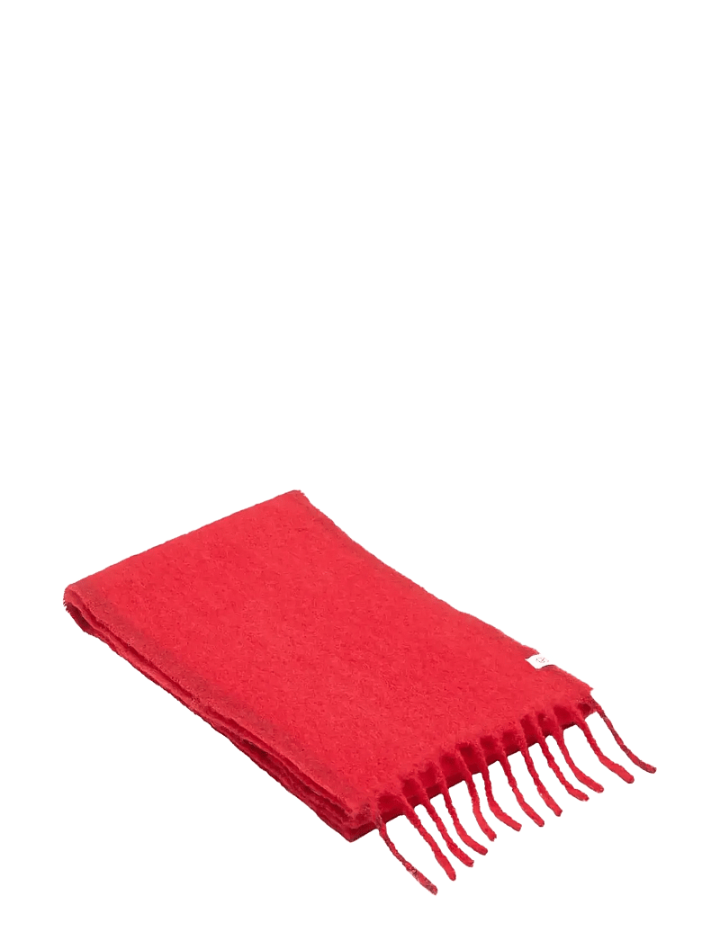 Becksöndergaard - Solid Yuta Scarf - talvesallid - adrenaline red - 1