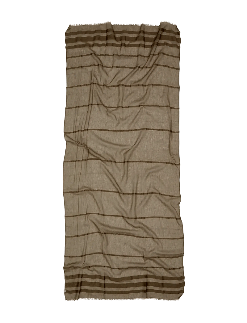 Becksöndergaard - Milena Cowo Scarf - moetrendid - pine bark - 1