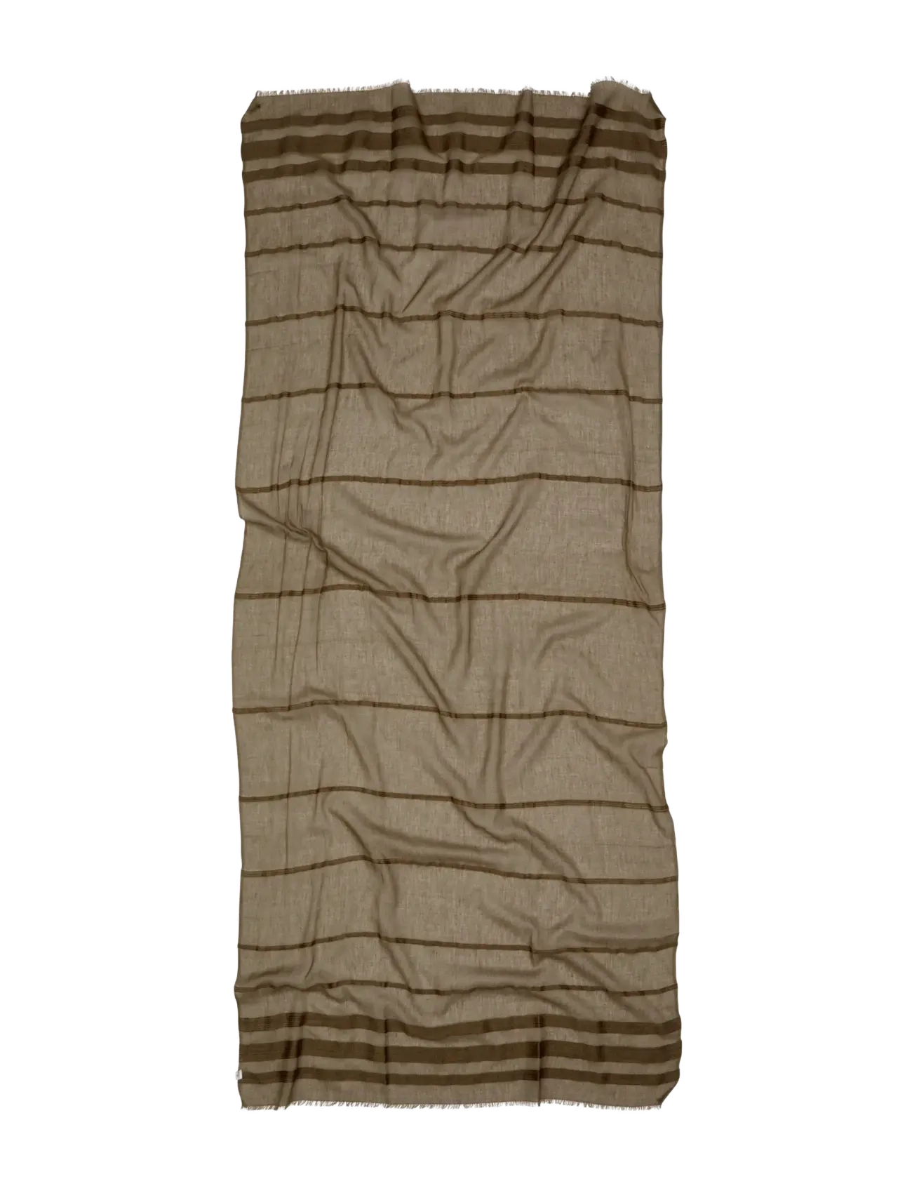 Becksöndergaard - Milena Cowo Scarf - fashion trends - pine bark - 1