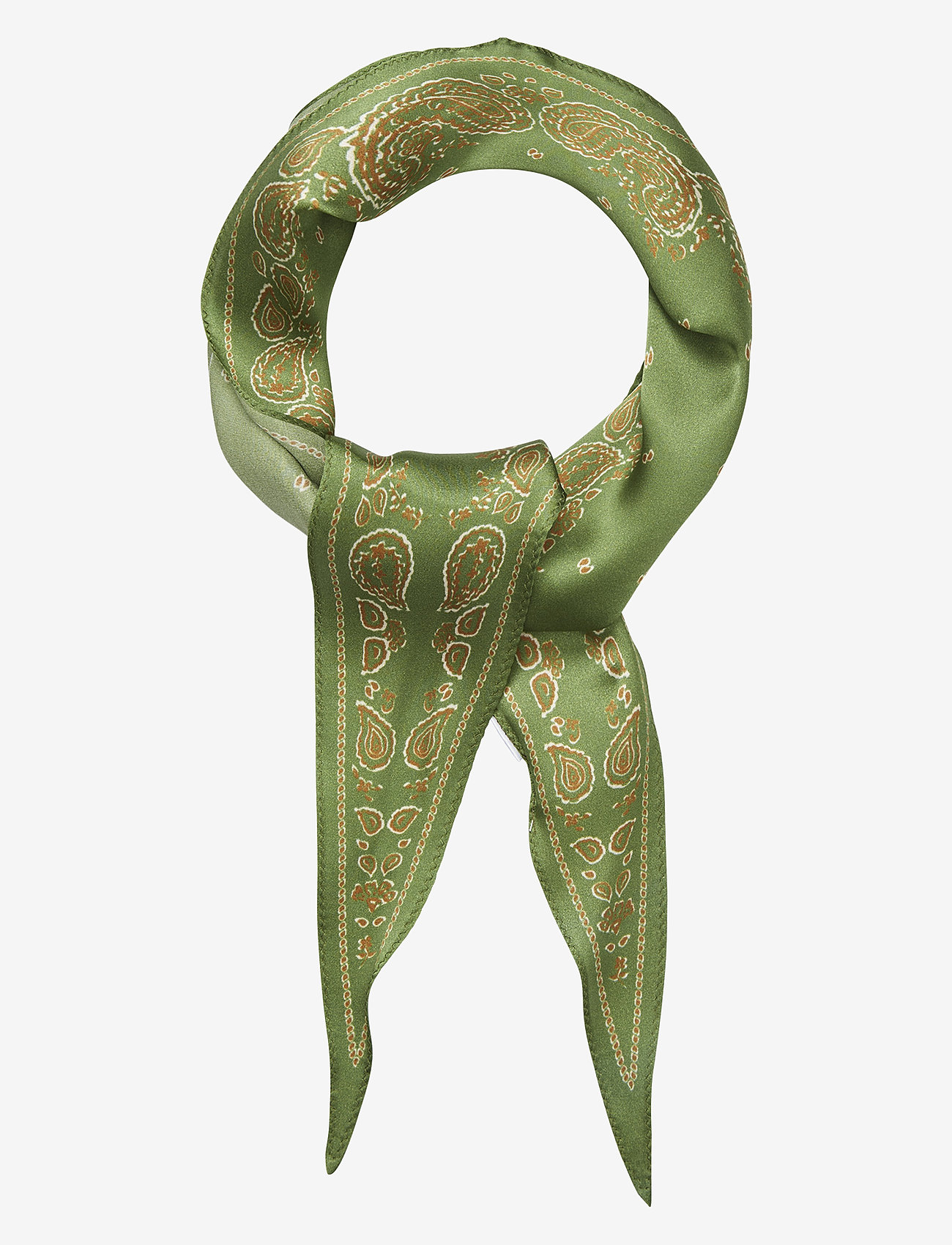 Becksöndergaard - Alonsa Diamond Scarf - campsite green - 1
