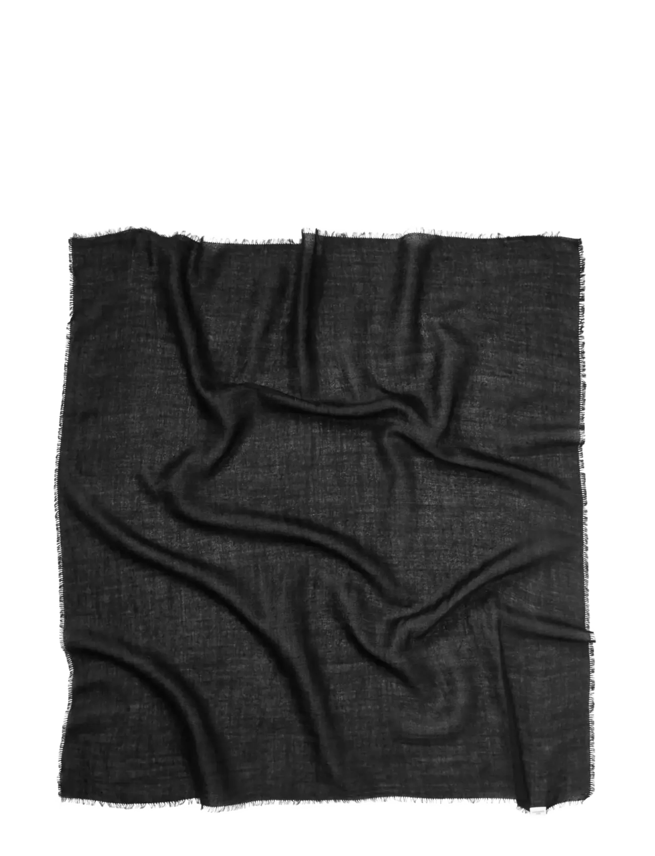 Cashma Small Scarf - BLACK