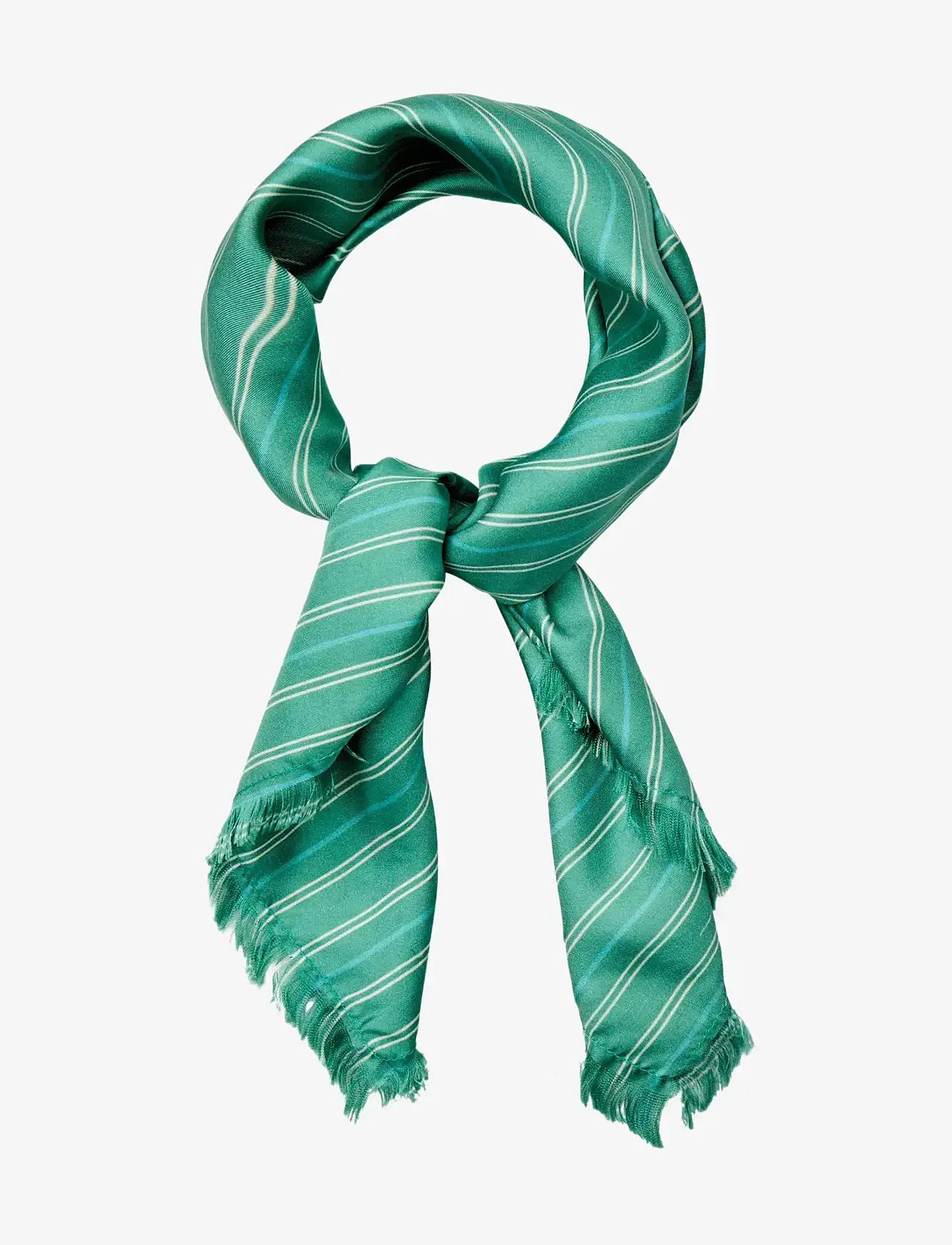 Becksöndergaard - Strifilia Sia Scarf - lightweight scarves - bottle green - 1