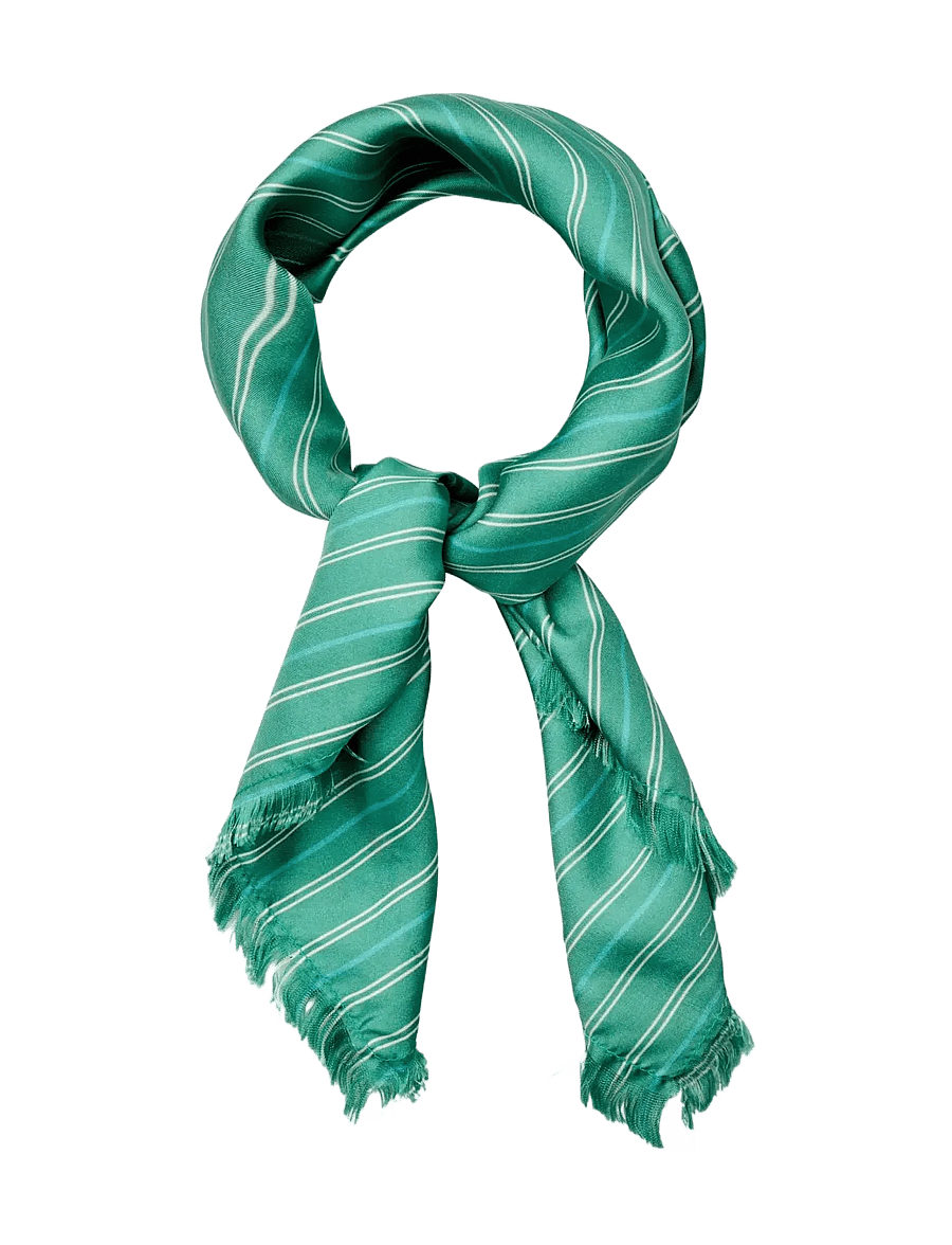 Becksöndergaard - Strifilia Sia Scarf - modetrends - bottle green - 1
