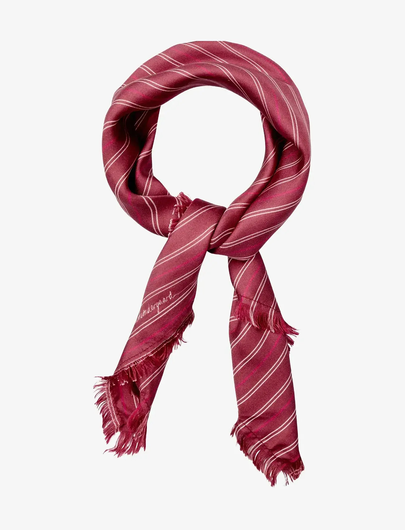 Becksöndergaard - Strifilia Sia Scarf - szaliki - tibetan red - 1