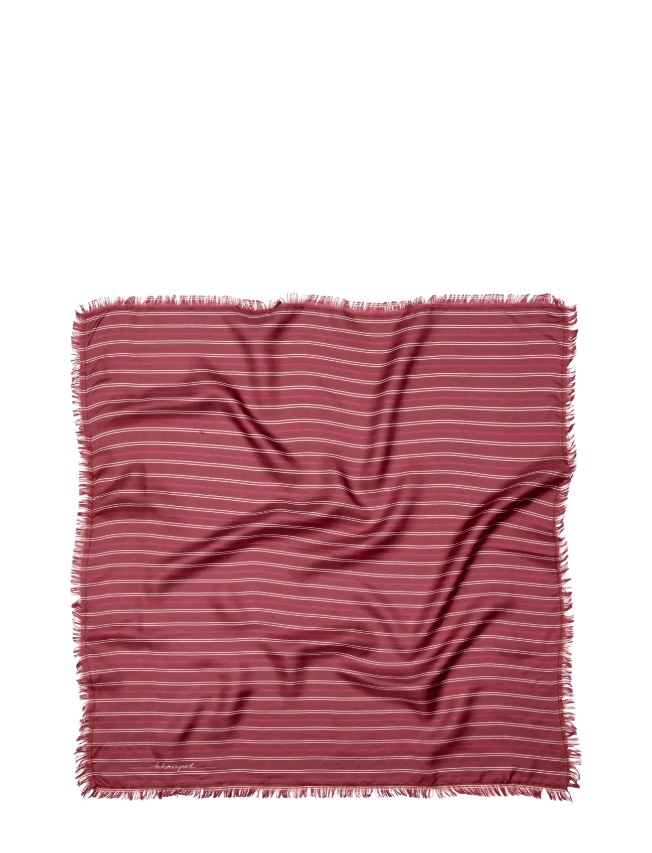 Becksöndergaard - Strifilia Sia Scarf - modetrends - tibetan red - 2