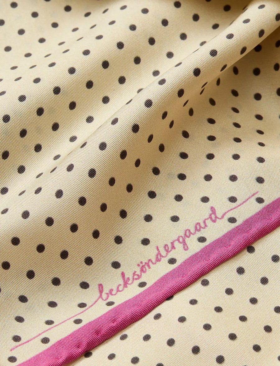 Becksöndergaard - Polkina Sia Scarf - lette skjerf - birch white - 2
