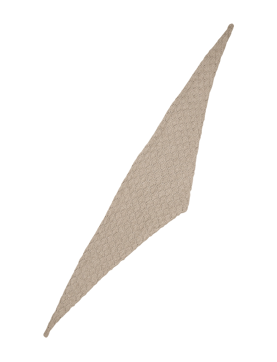 Becksöndergaard - Woona Opalia Scarf - dark beige melange - 1