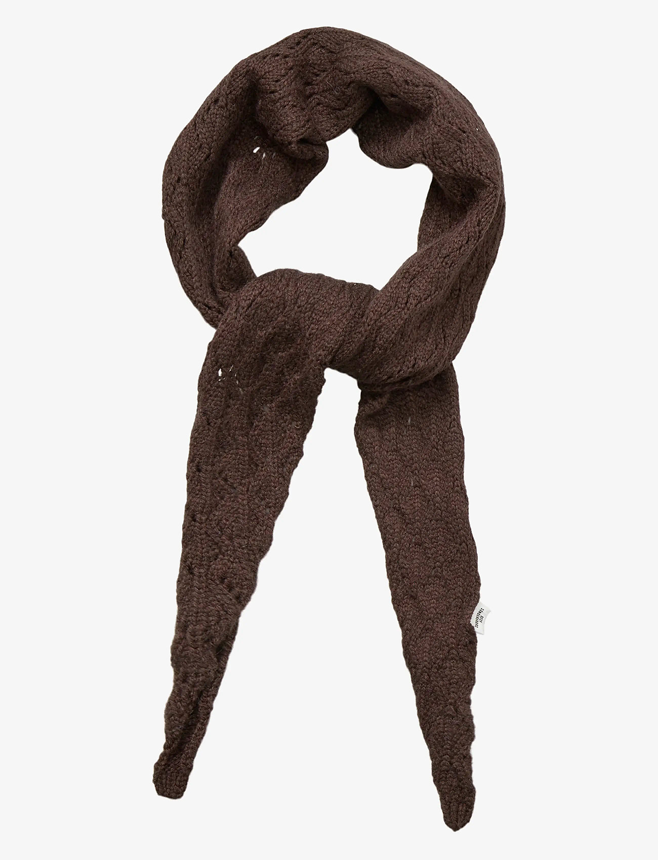 Becksöndergaard - Woona Opalia Scarf - halstørklæder - hot fudge brown - 0