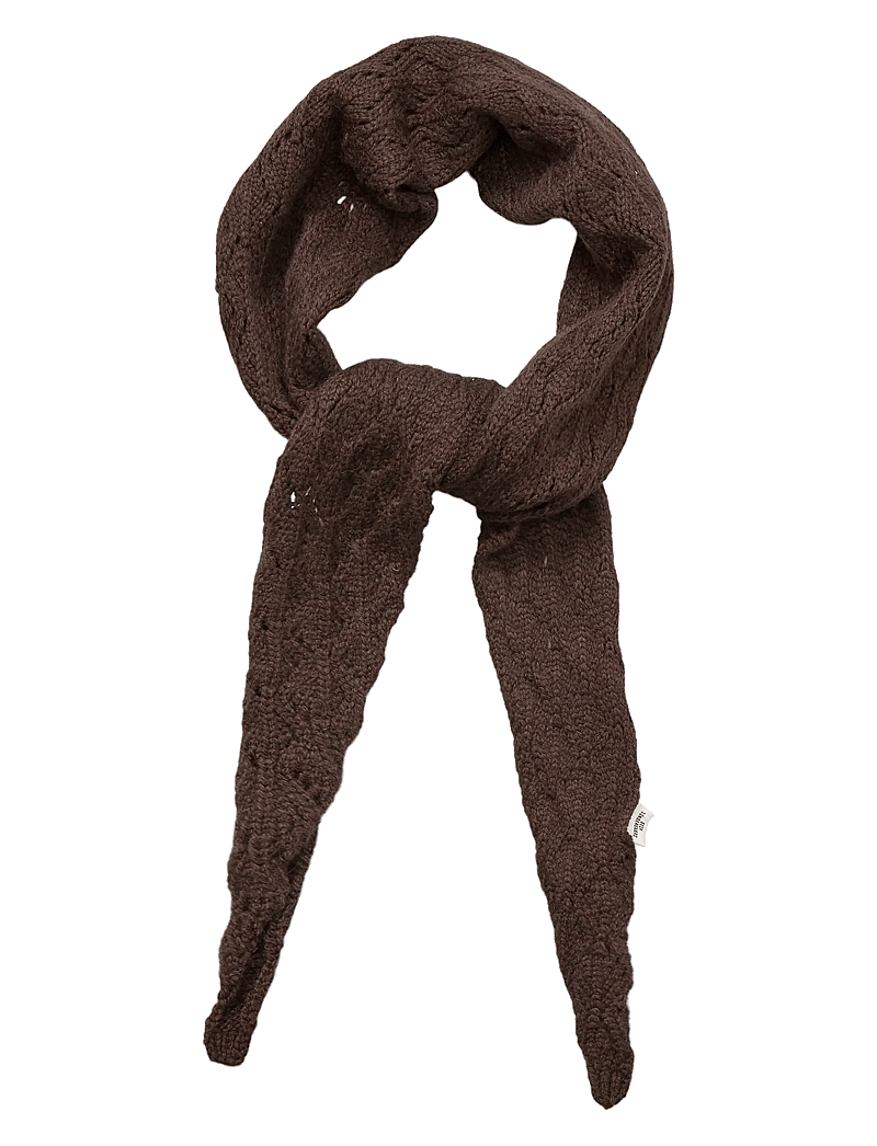 Becksöndergaard - Woona Opalia Scarf - halstørklæder - hot fudge brown - 0