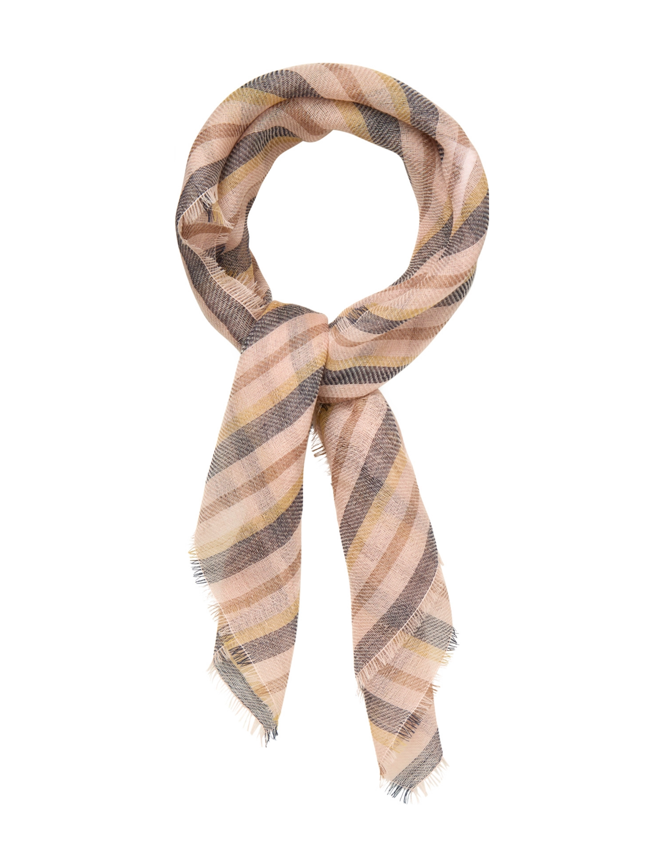 Becksöndergaard - Mallie Wica Scarf - kašmirs - cameo rose - 1
