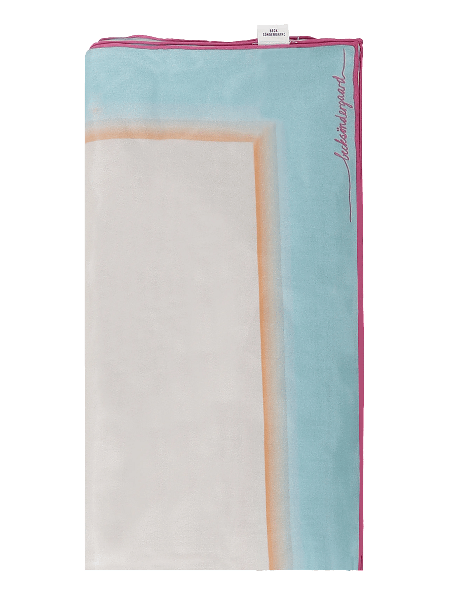 Becksöndergaard - Blanco Sia Scarf - tynde tørklæder - antigua blue - 1