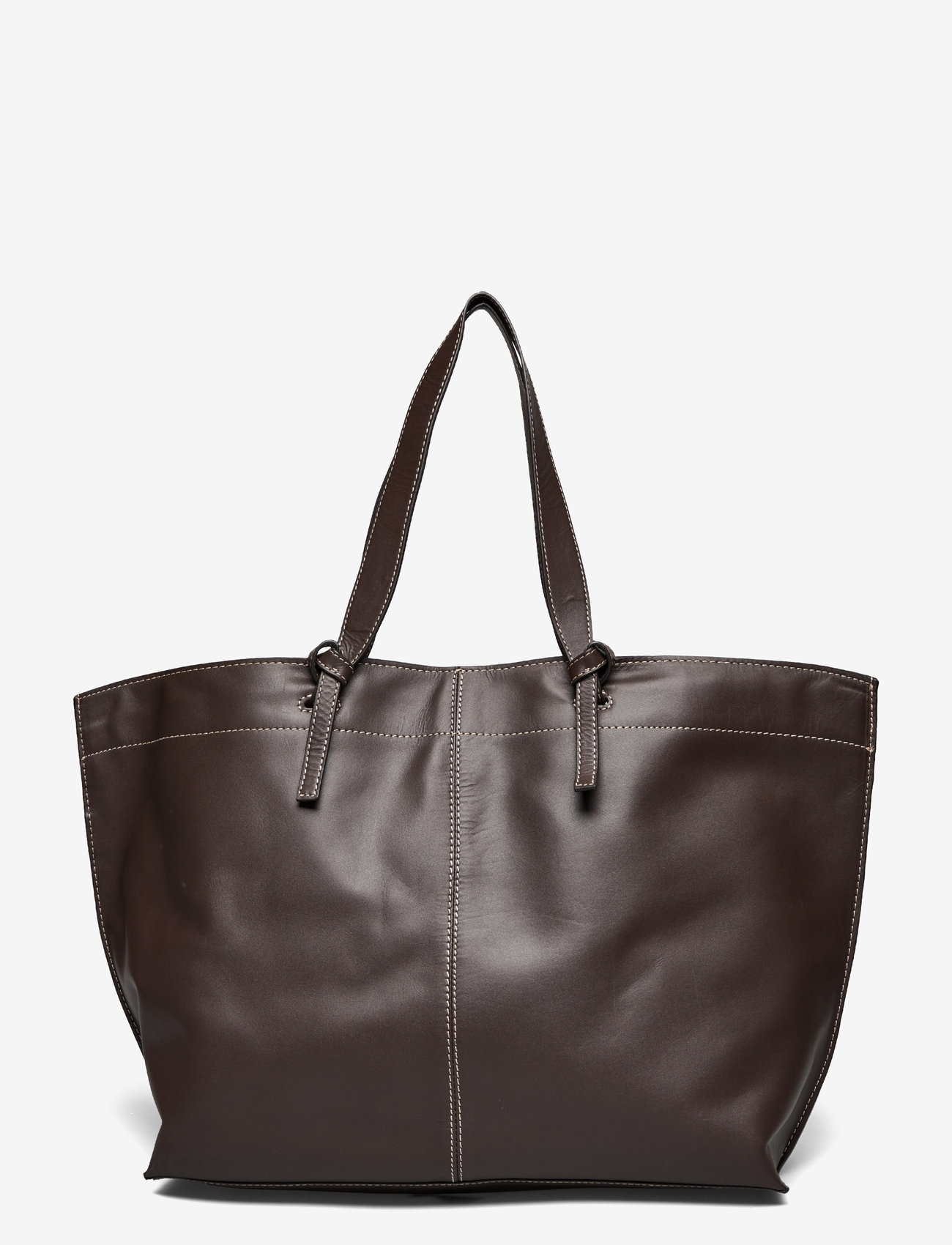 Becksöndergaard - Glossy Aubrey Bag - shoppers - hot fudge brown - 0