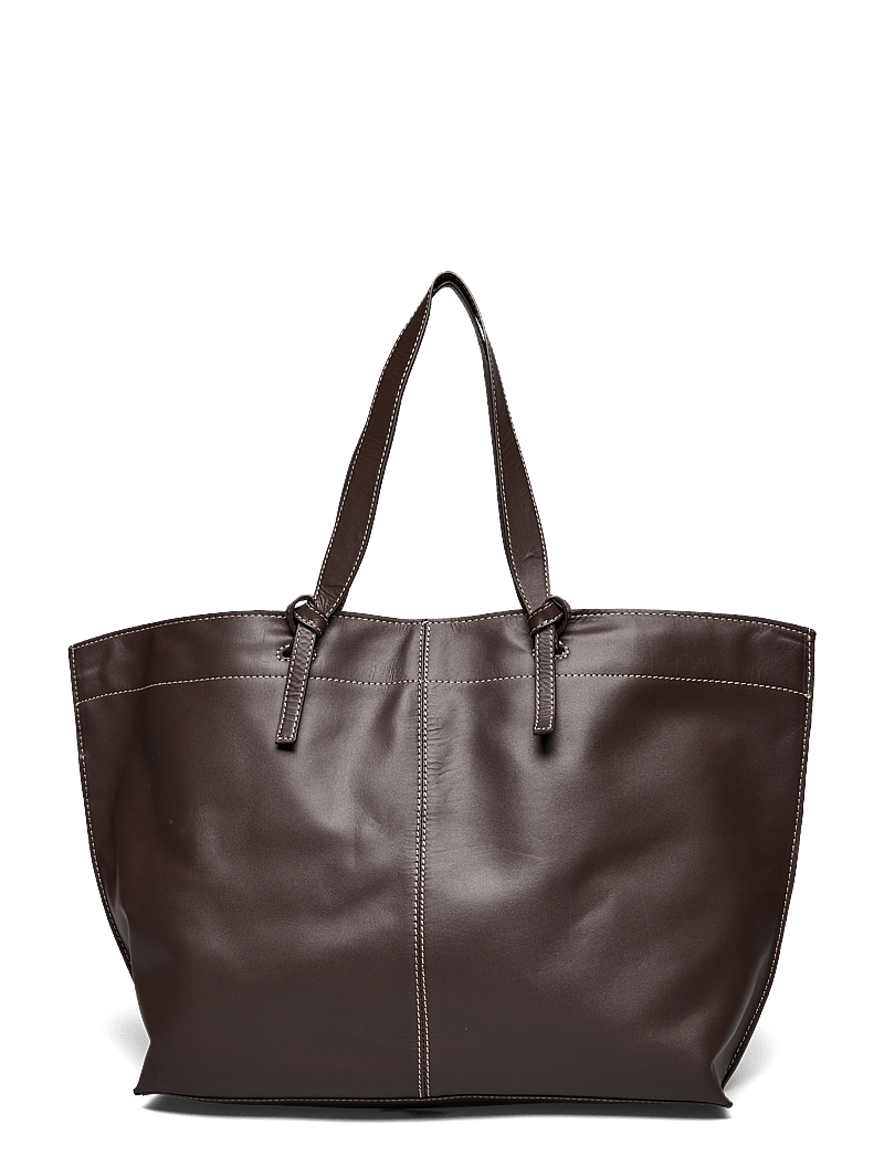 Becksöndergaard - Glossy Aubrey Bag - shoppers - hot fudge brown - 0