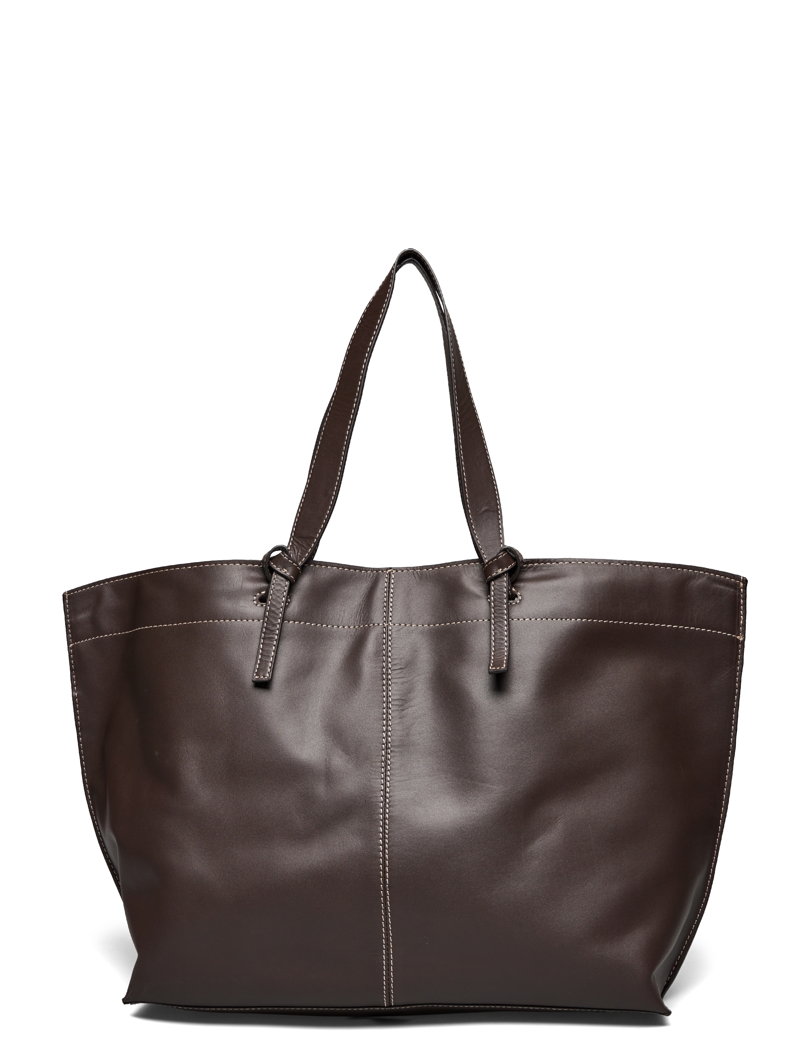 Becksöndergaard Glossy Aubrey Bag - Tasker - HOT FUDGE BROWN / brown
