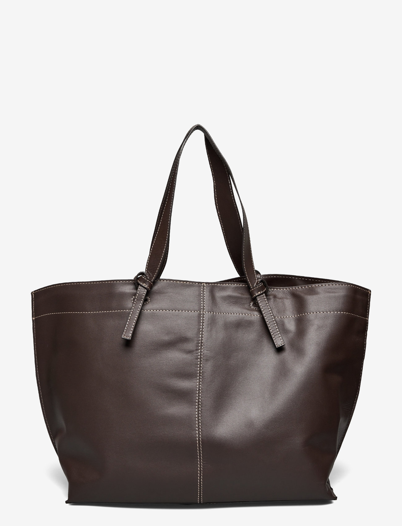 Becksöndergaard - Glossy Aubrey Bag - shoppers - hot fudge brown - 1