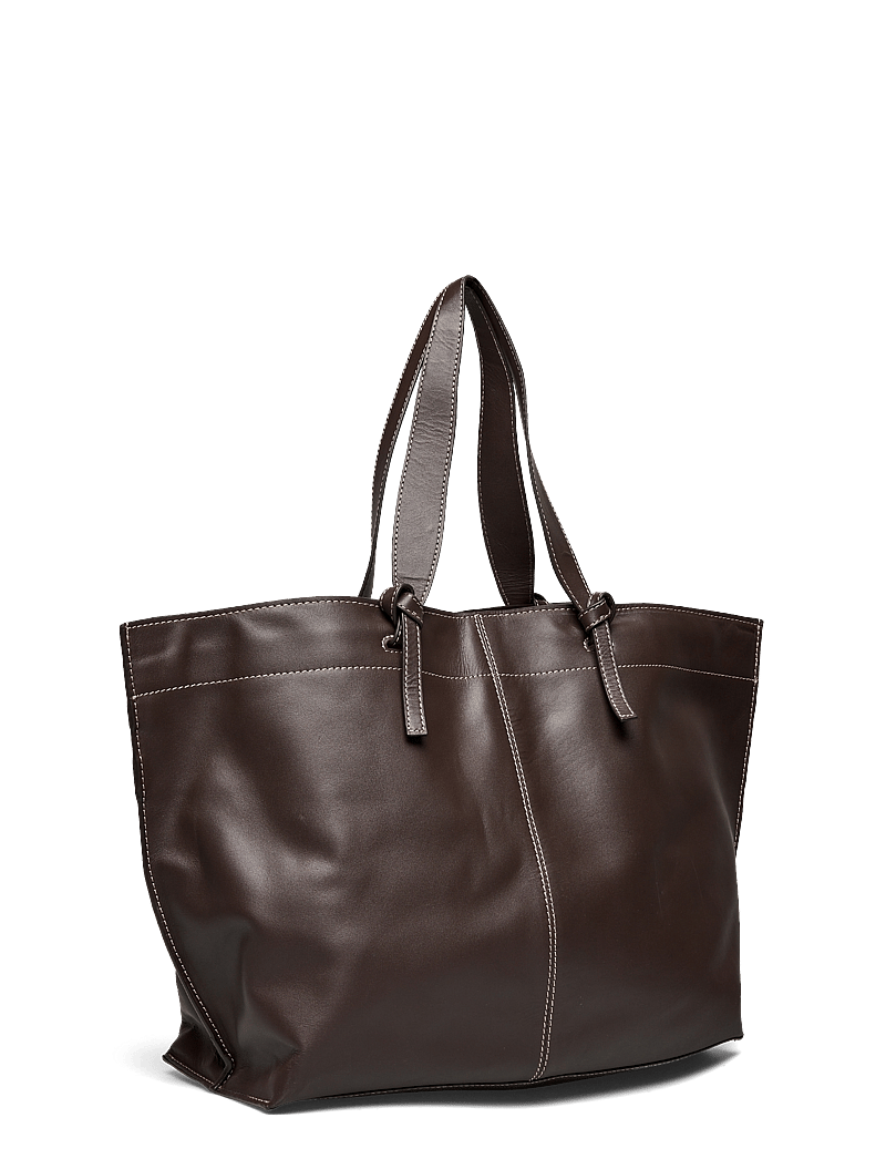 Becksöndergaard - Glossy Aubrey Bag - shoppers - hot fudge brown - 2