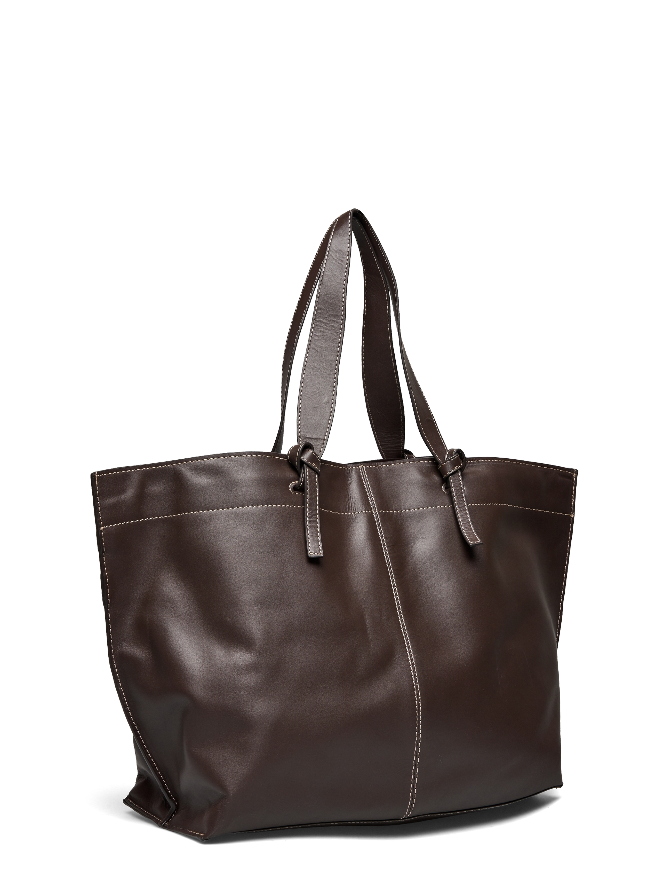 Becksöndergaard - Glossy Aubrey Bag - shoppers - hot fudge brown - 2