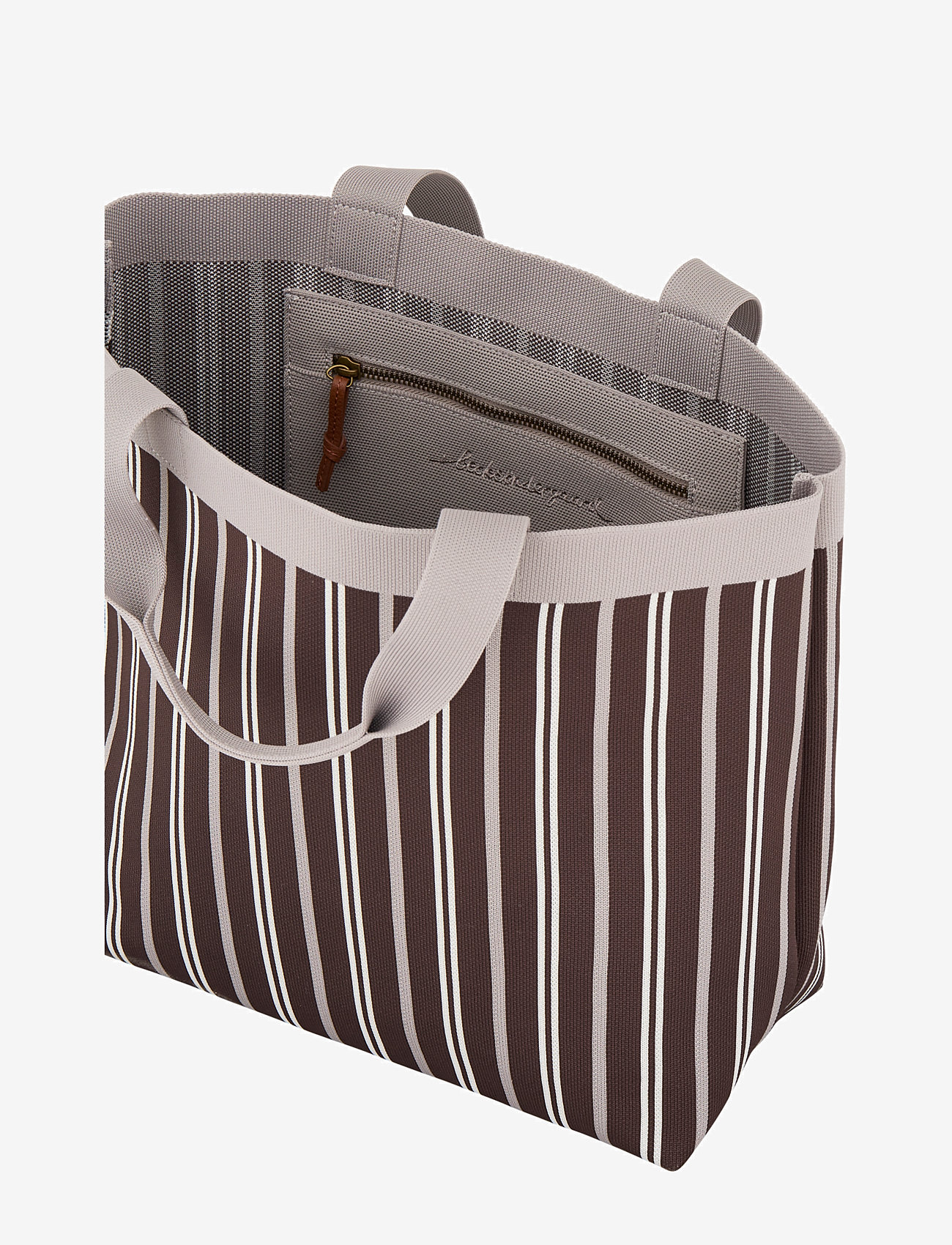 Becksöndergaard - Interlock Lillian Bag - totes - hot fudge brown - 1