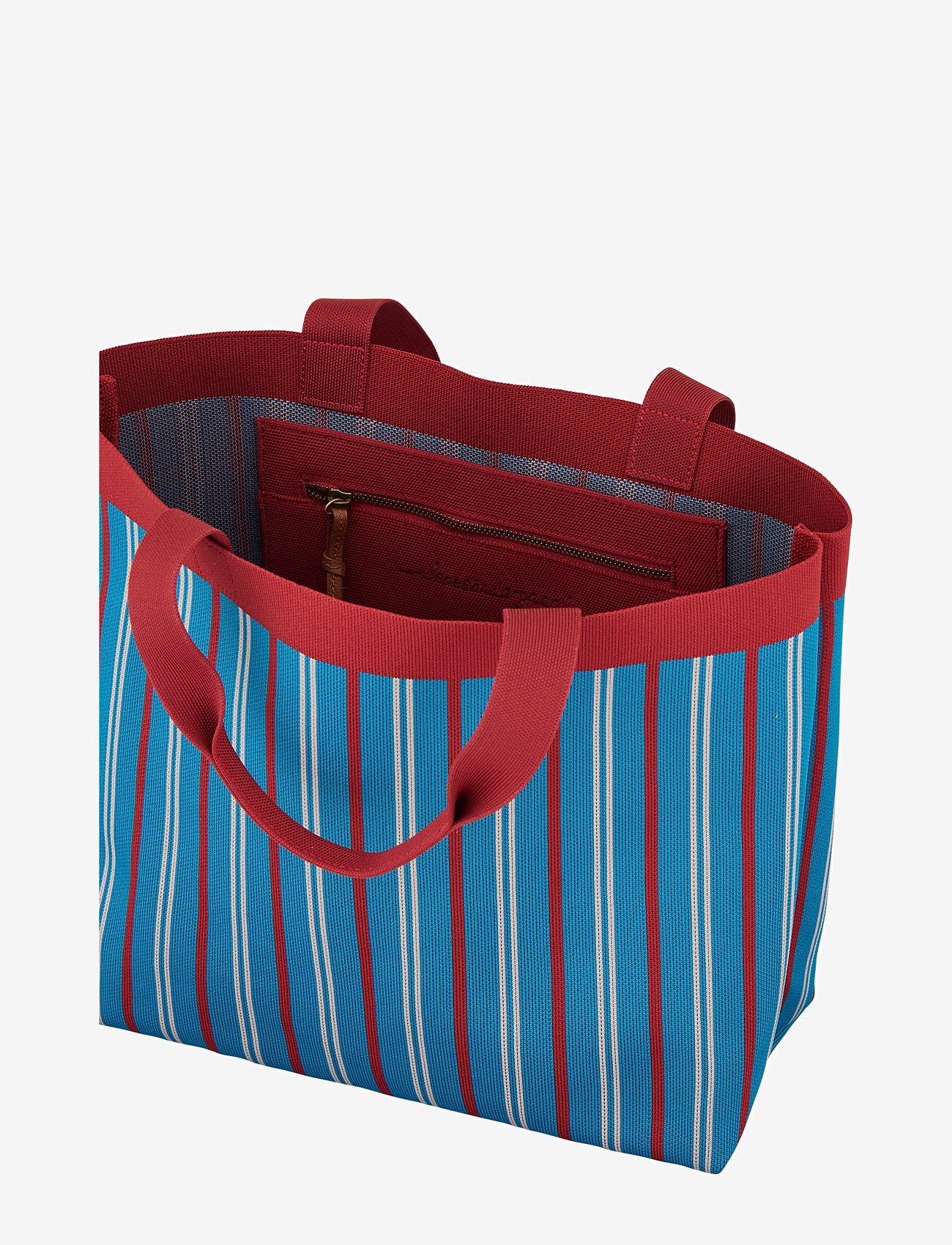 Becksöndergaard - Interlock Lillian Bag - accessories - mosaic blue - 1