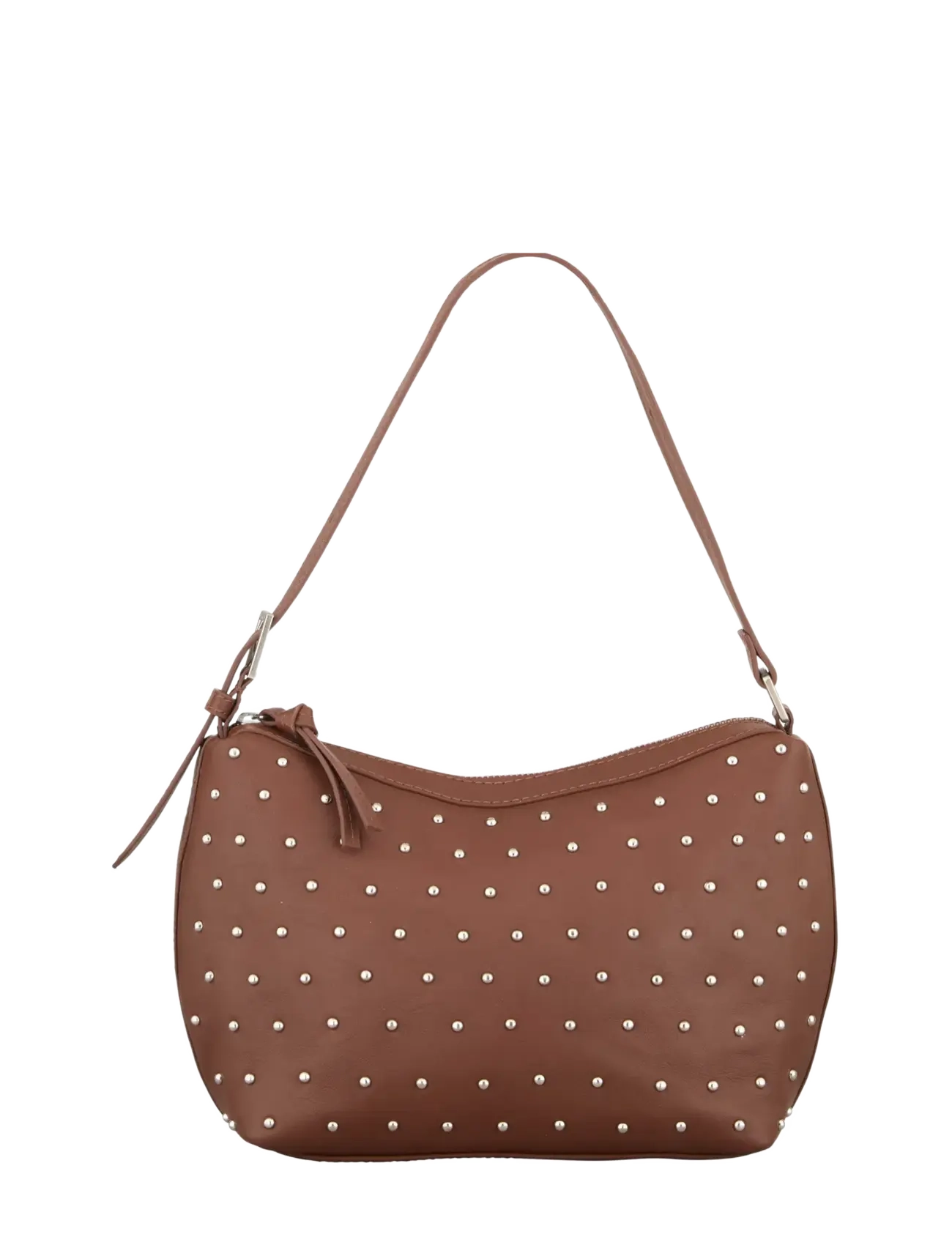 Nappa Stud Ginni Small Bag - BROWN TORTOISE SHELL
