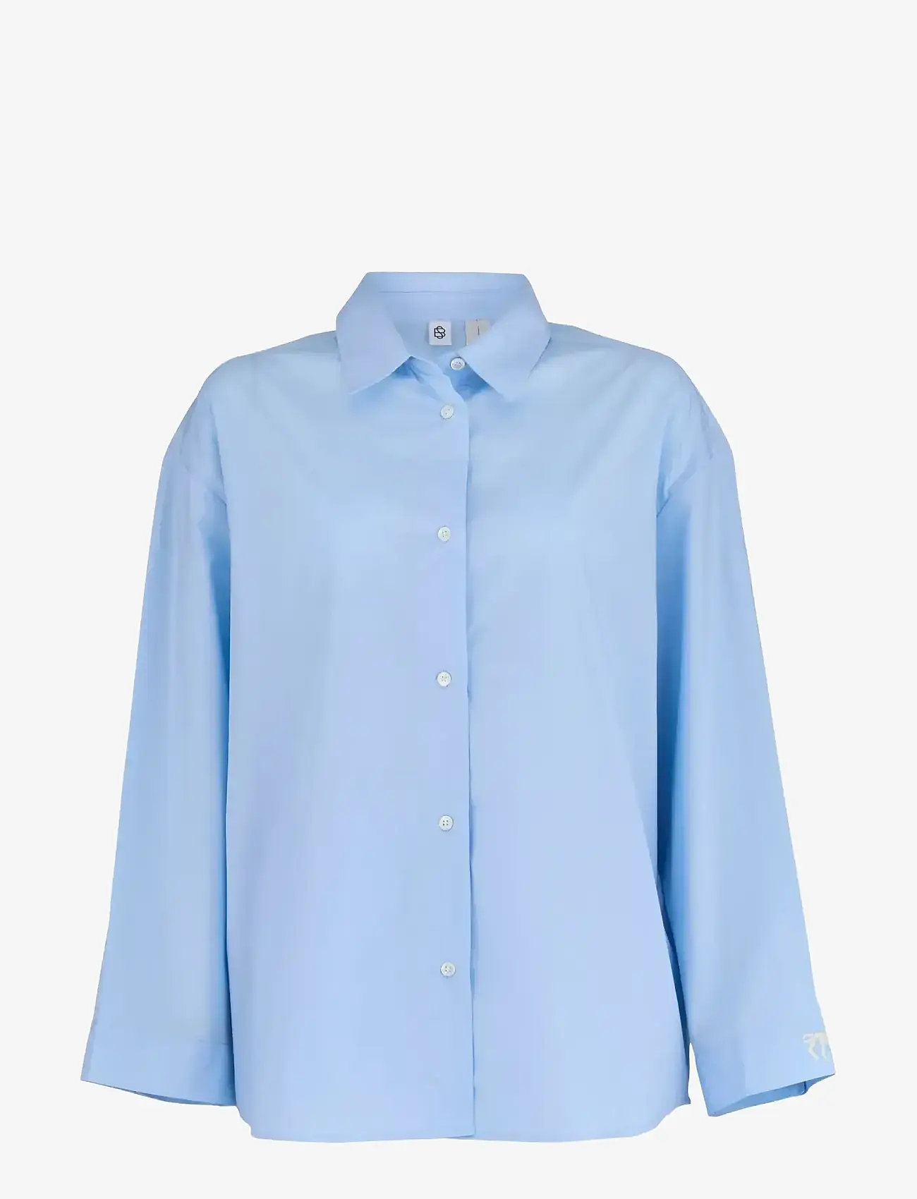 Becksöndergaard - Aura Pyjamas Set - fødselsdagsgaver - shirt blue - 1