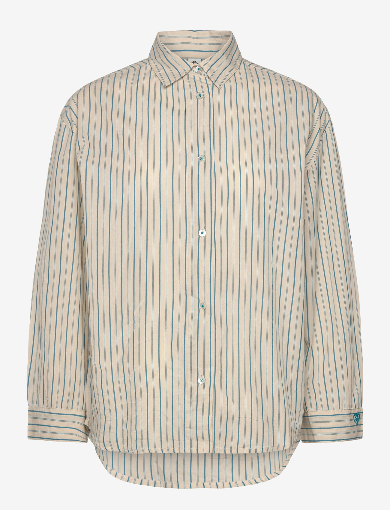 Becksöndergaard - Suri Shirt - off-white/blue - 0