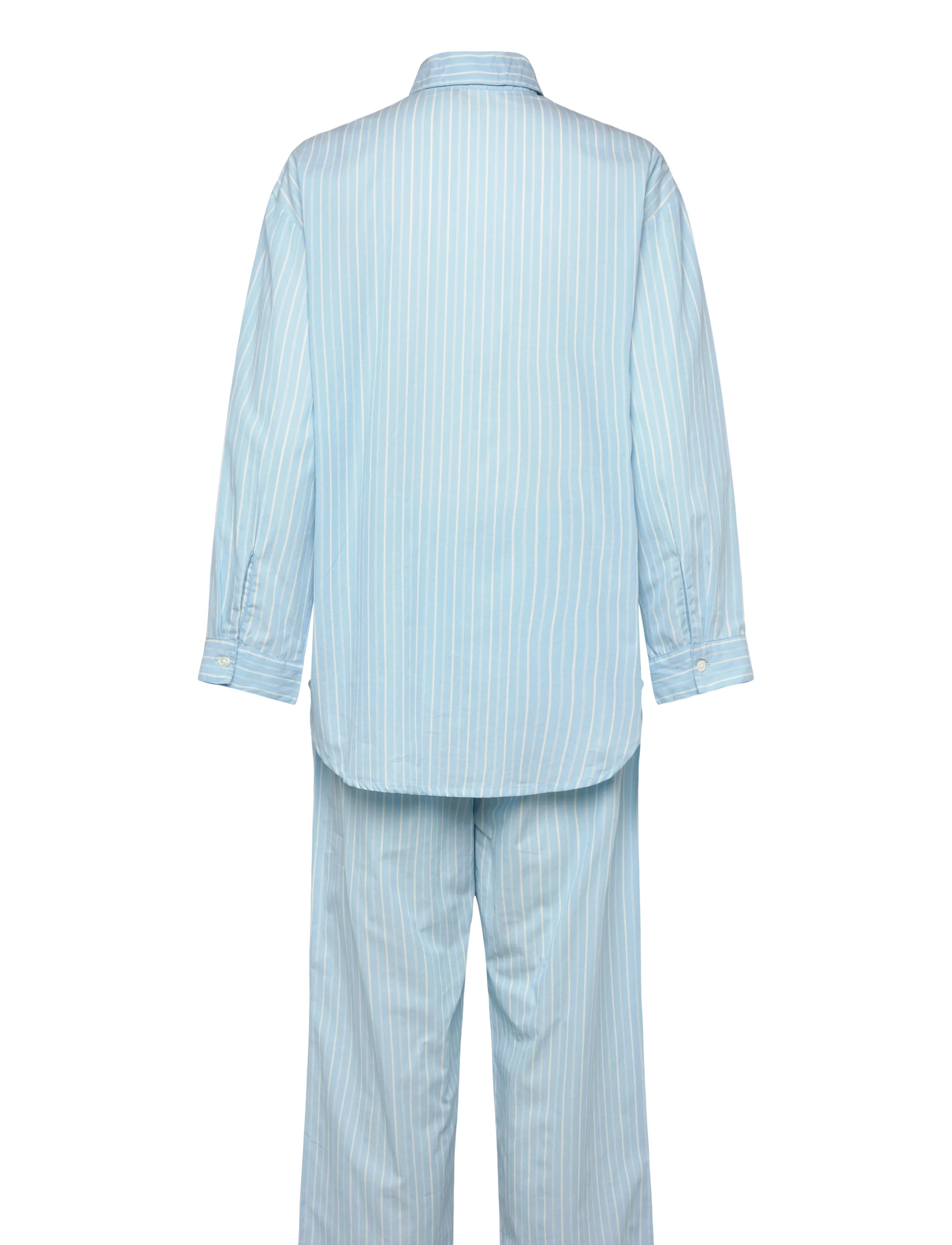 Becksöndergaard - Suri Pyjamas Set - sov- & loungeplagg - shirt blue/off-white - 1