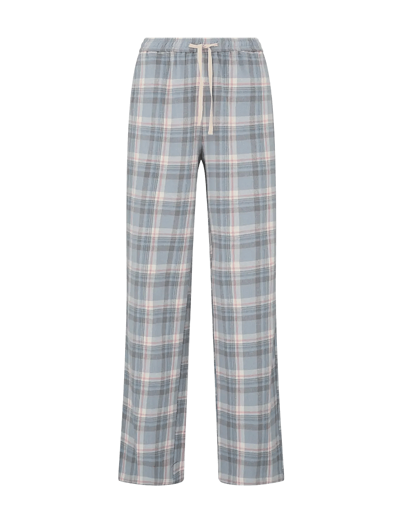 Becksöndergaard - Flannel Pants - julpyjamas - dusty blue - 0