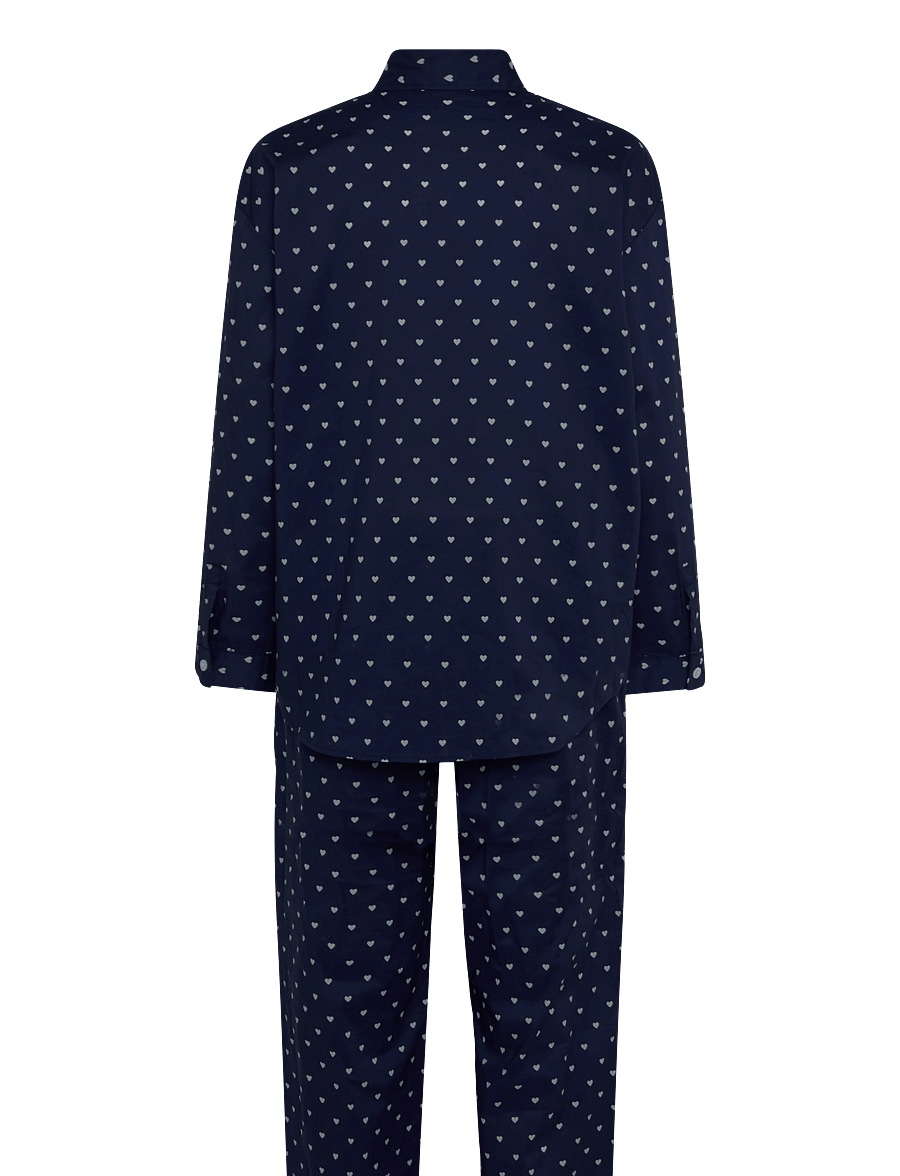 Becksöndergaard - Hearts Pyjamas Set - pyjamas - navy/off-white - 1