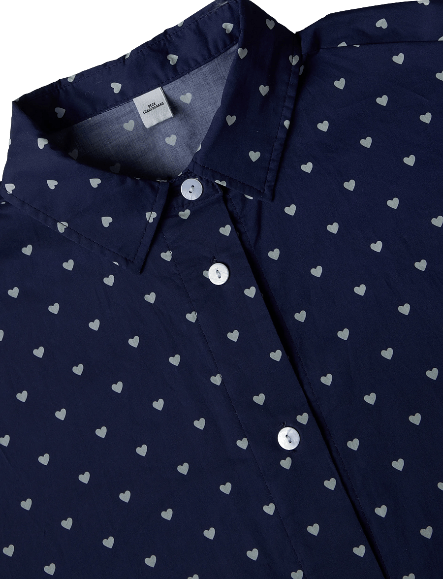 Becksöndergaard - Hearts Pyjamas Set - pyjamas - navy/off-white - 4