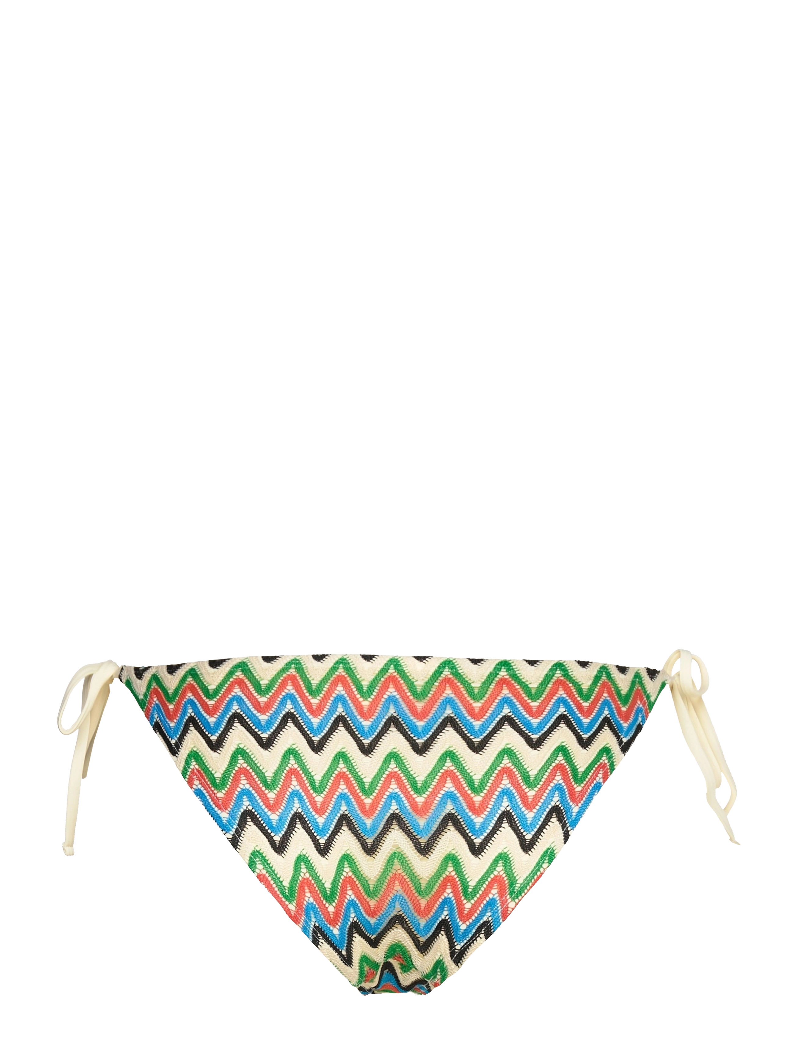 Becksöndergaard - Amber Bikini Bottom - Šonuose segami bikiniai - coral/blue/white - 1