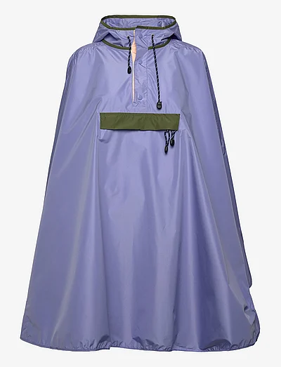 Svække ifølge Janice Becksöndergaard Solid Rain Cape (Easter Blue), 314.55 kr | Stort udvalg af  designer mærker | Booztlet.com