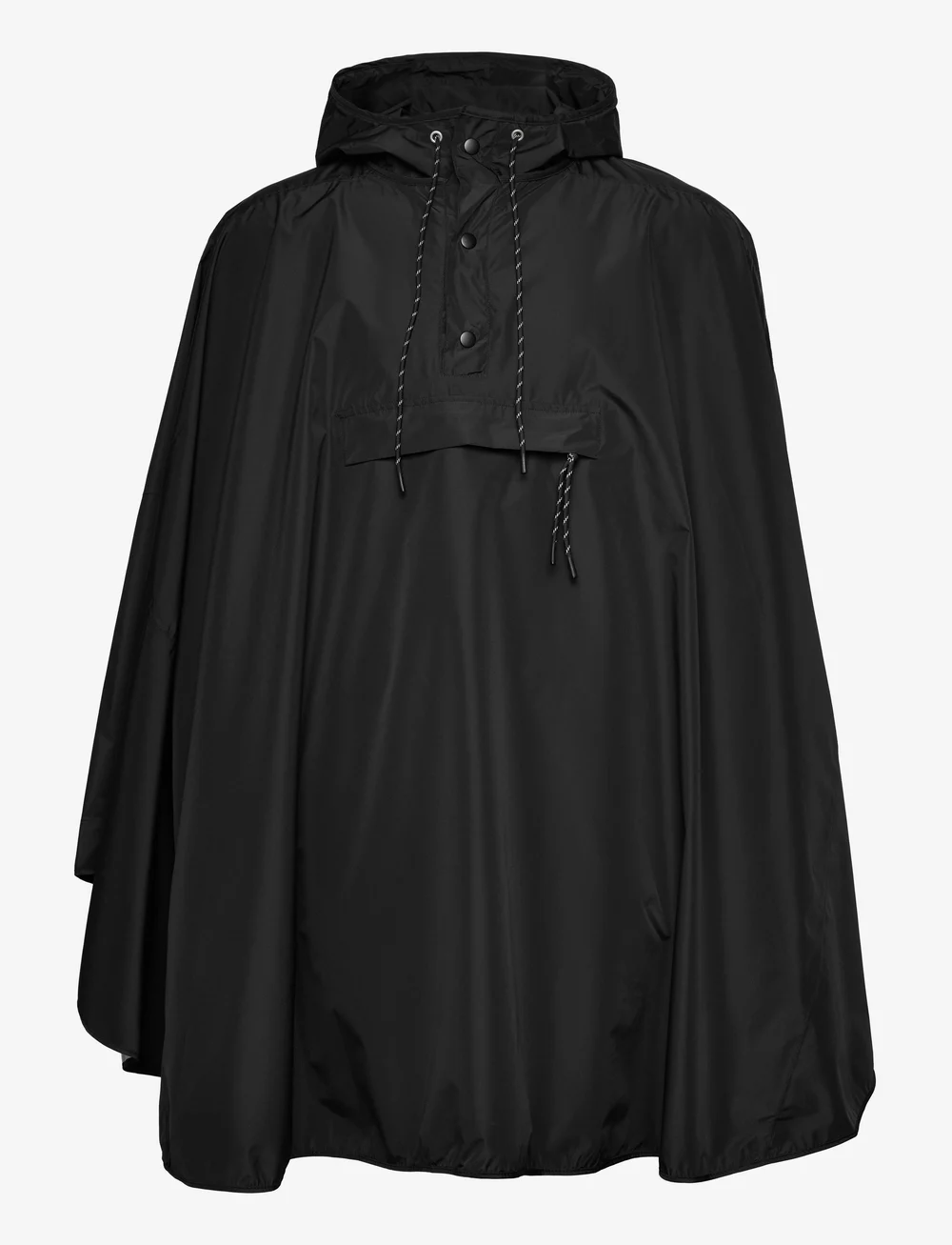 Becksöndergaard - Solid Rain Cape - rain coats - black - 0