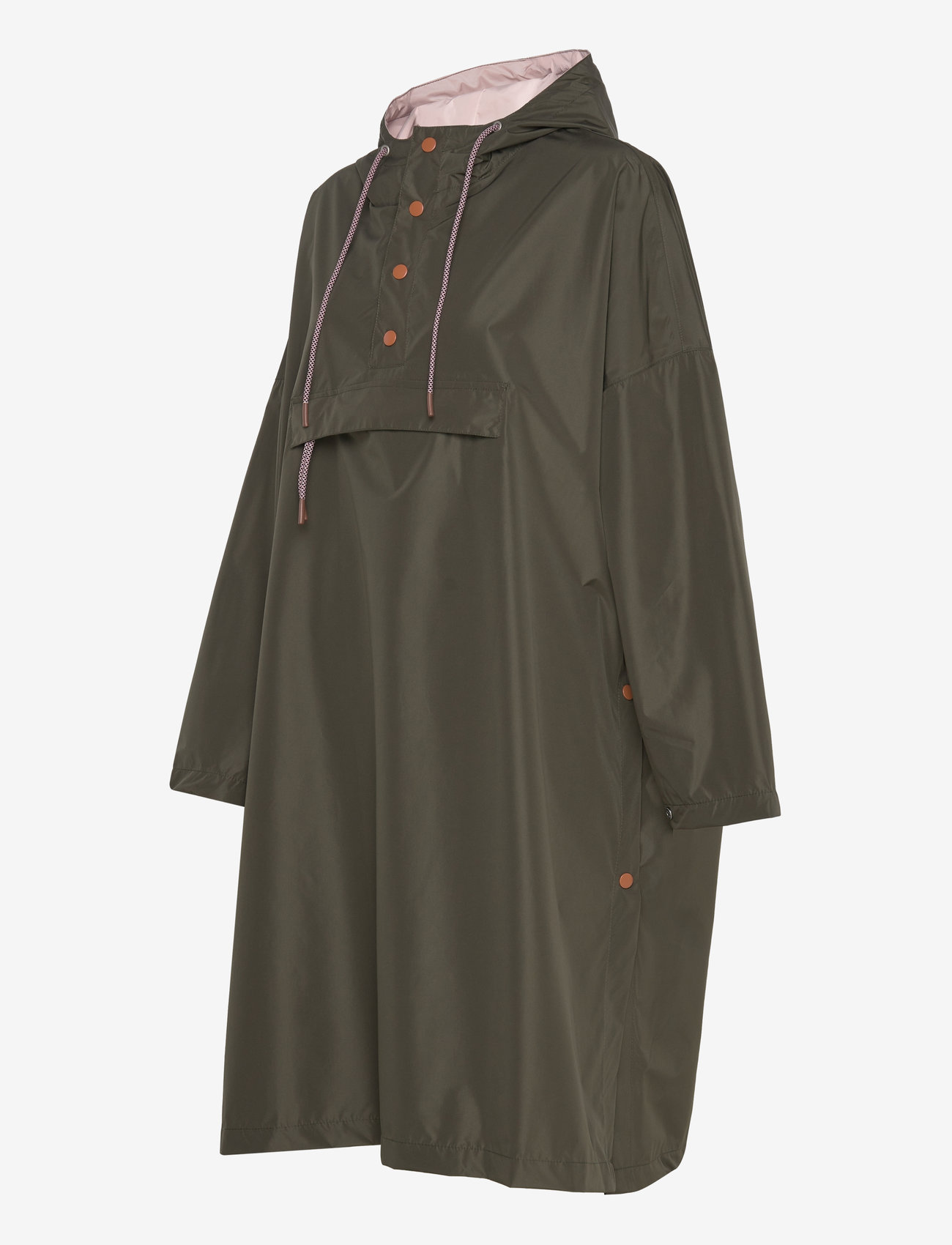 Becksöndergaard - Solid Rain Poncho - army - 2