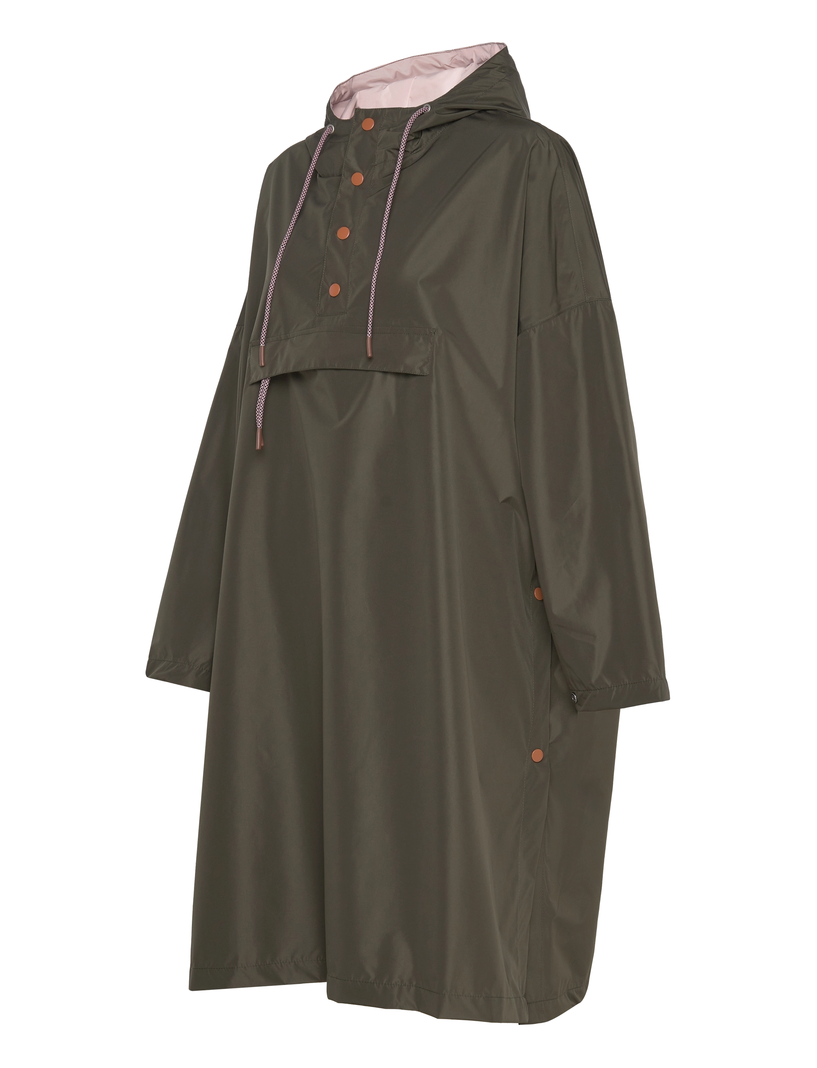 Becksöndergaard - Solid Rain Poncho - army - 2