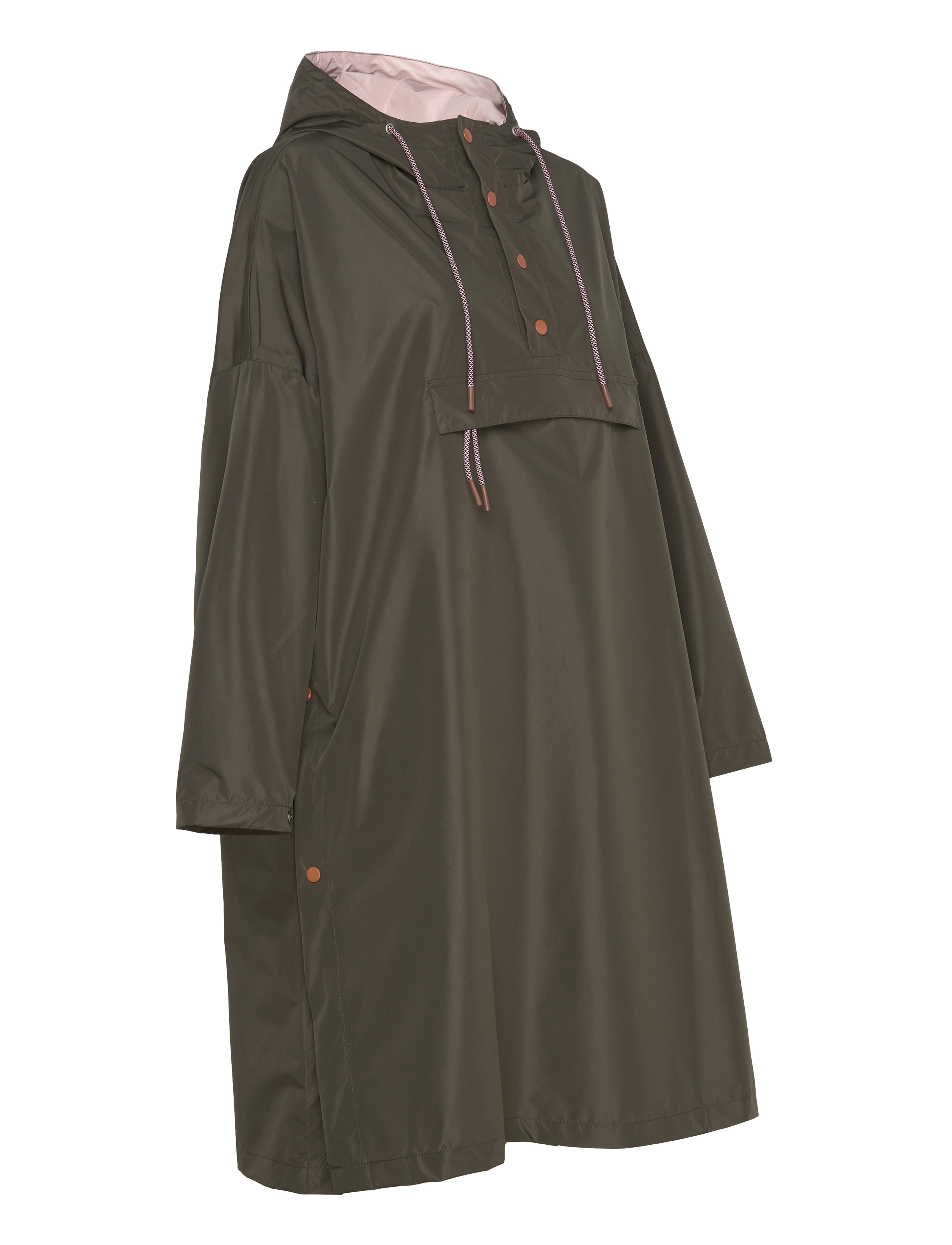 Becksöndergaard - Solid Rain Poncho - army - 3