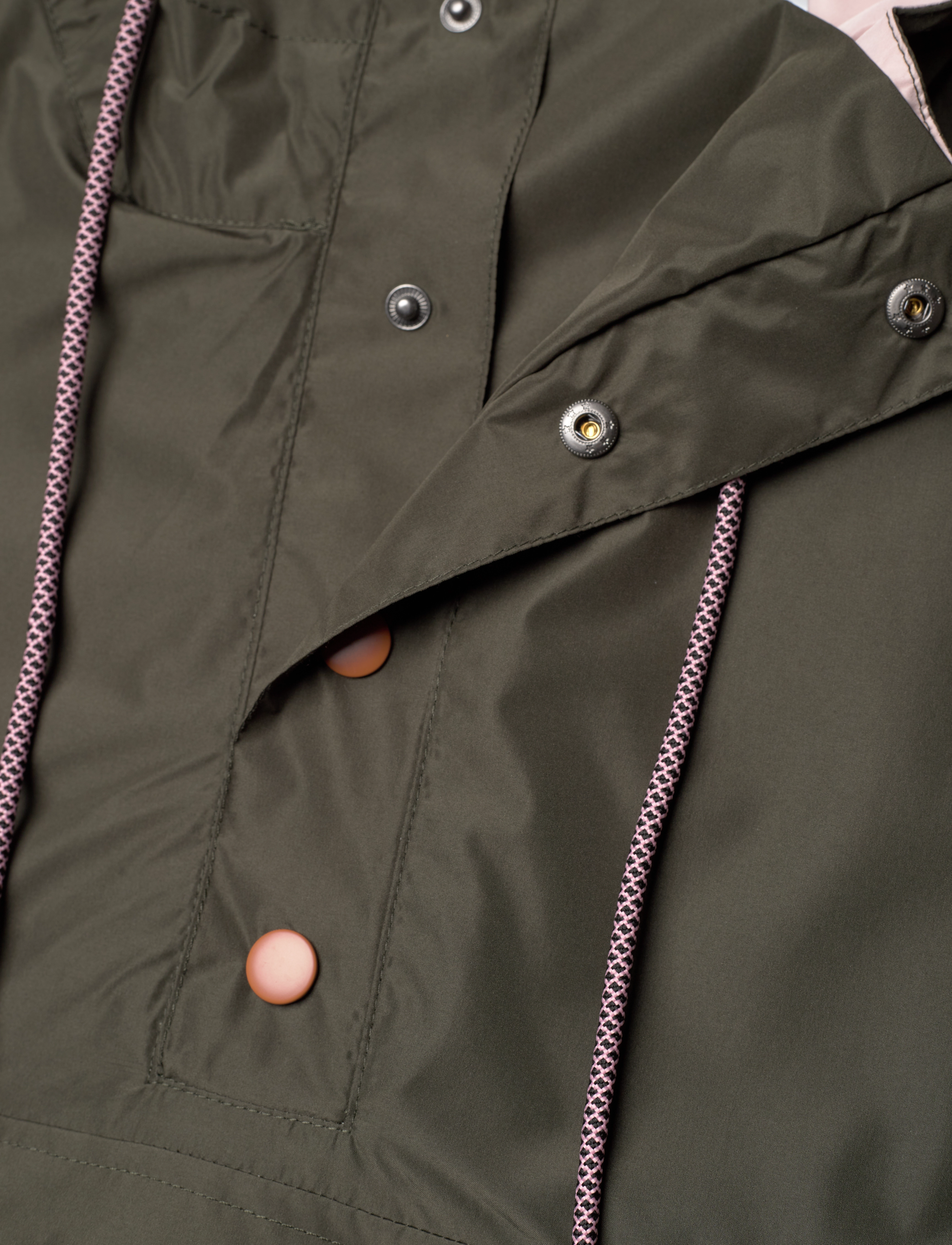 Becksöndergaard - Solid Rain Poncho - army - 4