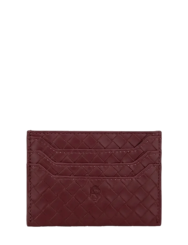 Becksöndergaard - Rallo Card Holder - portemonnees - maroon brown - 0