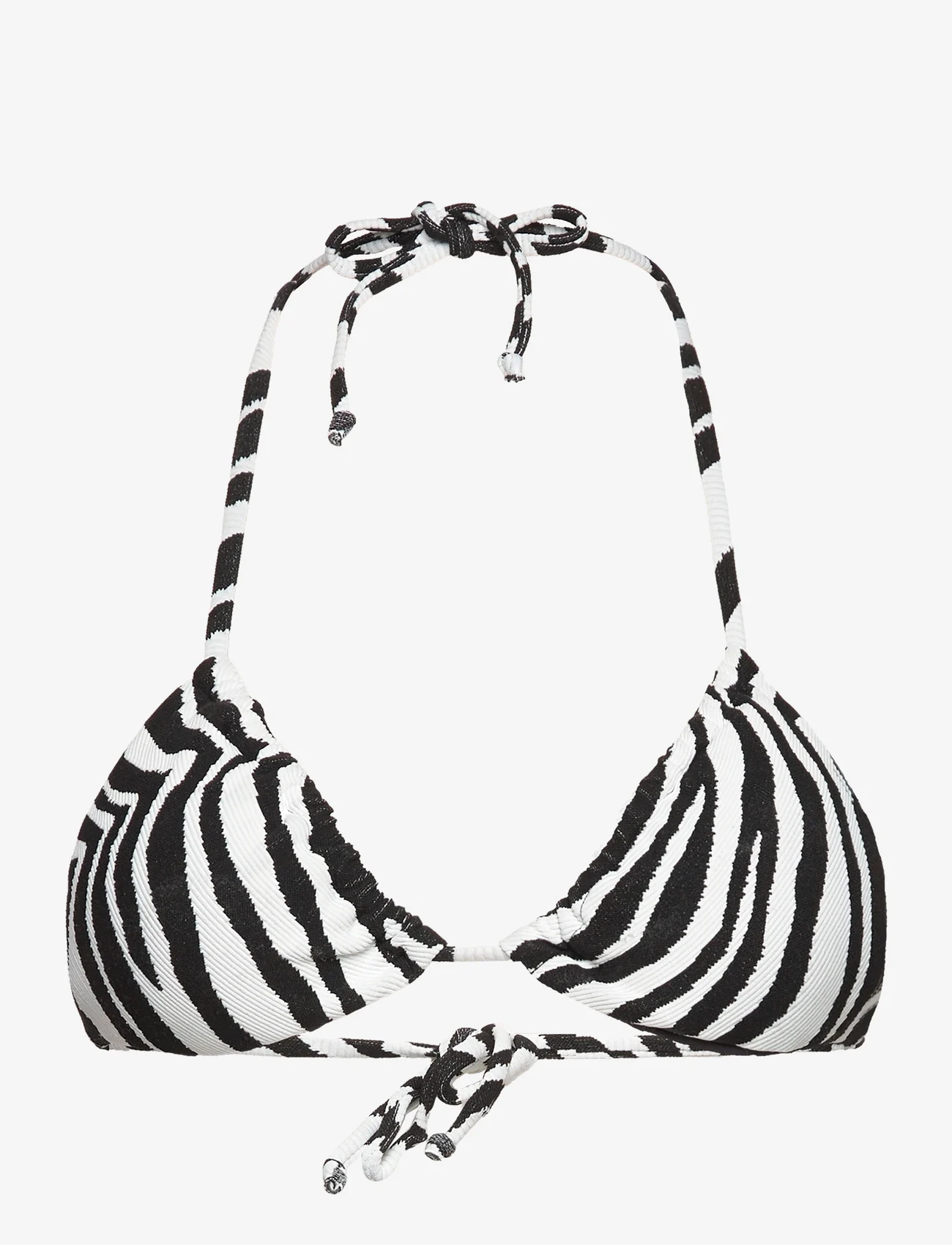 Becksöndergaard - Zecora Bel Bikini Top - dreieck-bikini-oberteile - black - 0